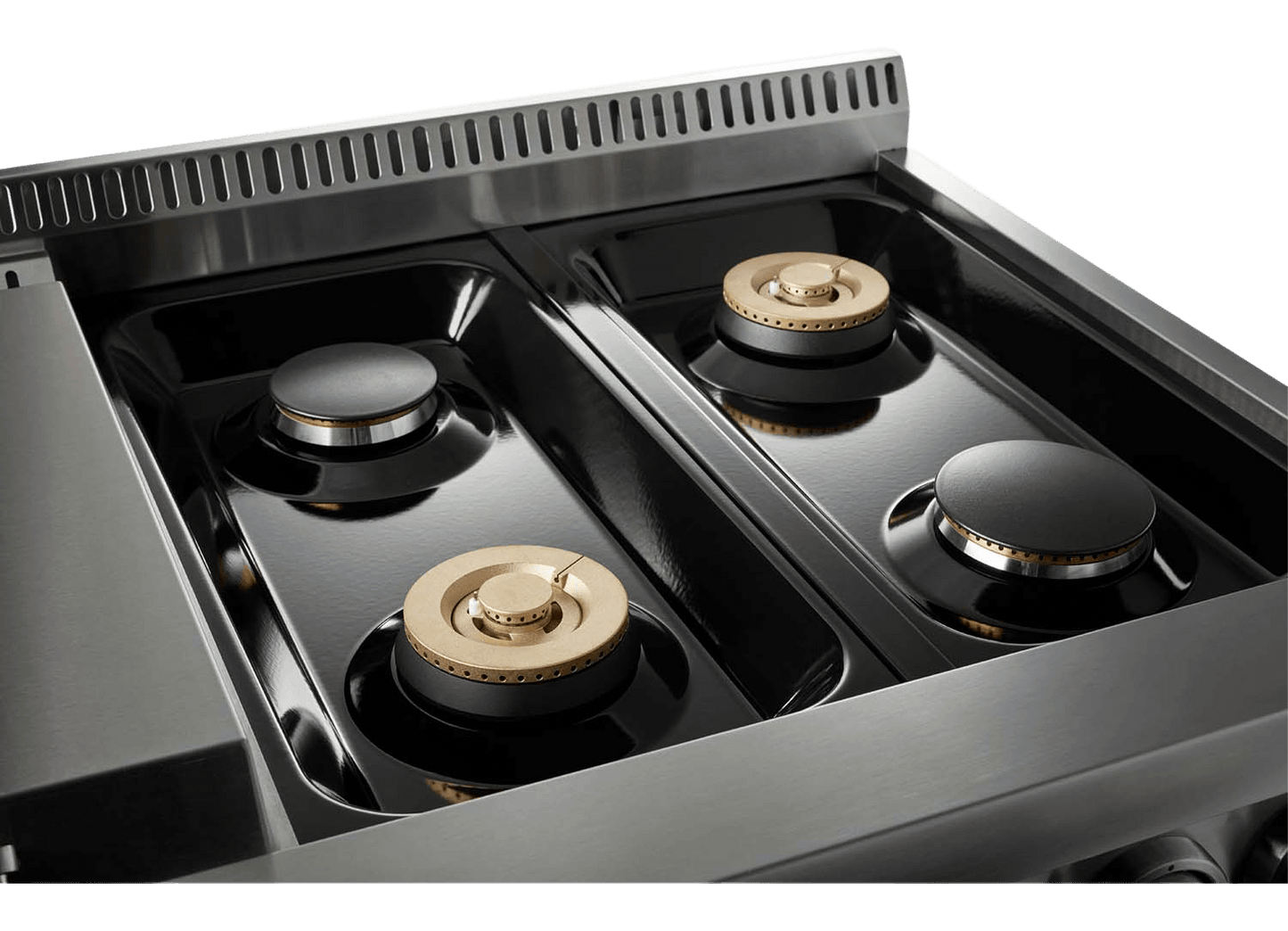 THOR KITCHEN HRD4803ULP 48 Inch Professional Dual Fuel Range In Stainless Steel - Liquid PR...