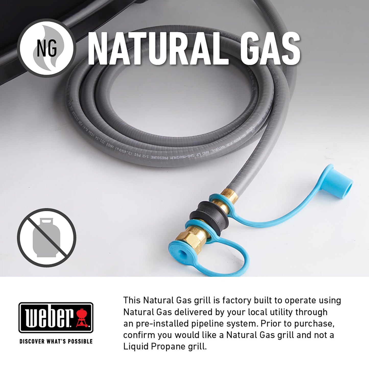 WEBER 38400001 Weber Genesis S-435 Gas Grill - Stainless Steel Natural Gas