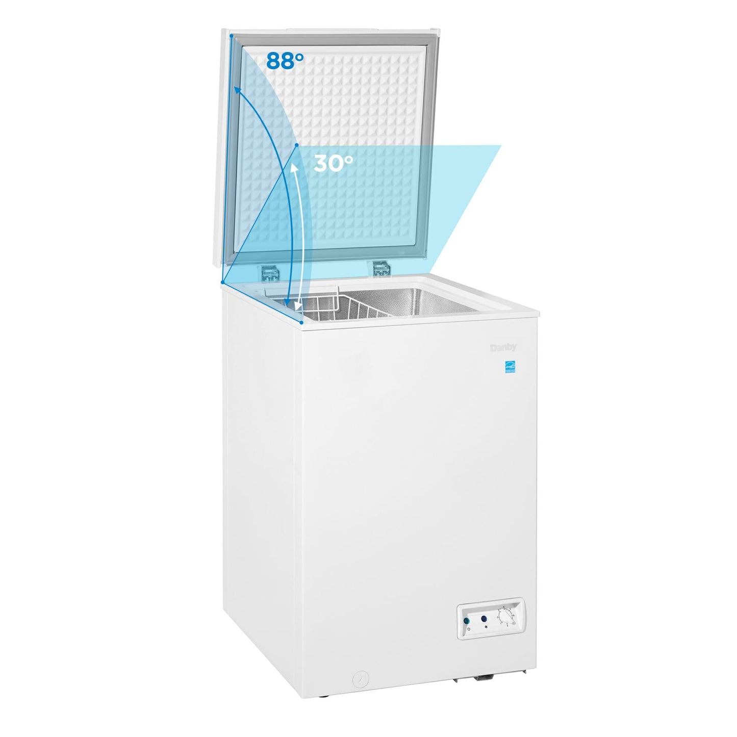 DANBY DCF035A5WDB Danby 3.5 CU.FT Chest Freezer In White