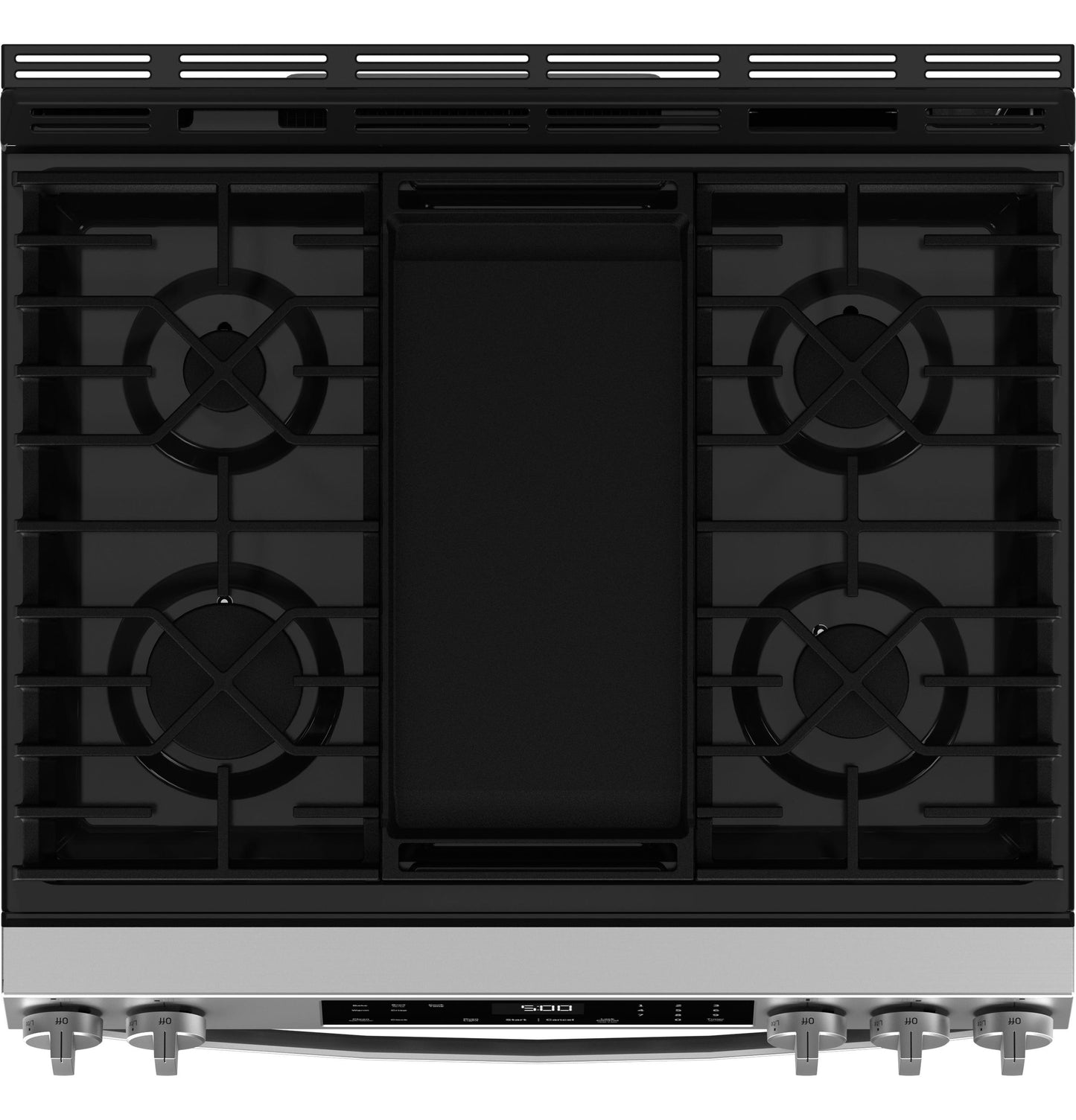 GE APPLIANCES GGS500PVSS Ge 30"" Slide-in Front-control Gas Range With Crisp Mode