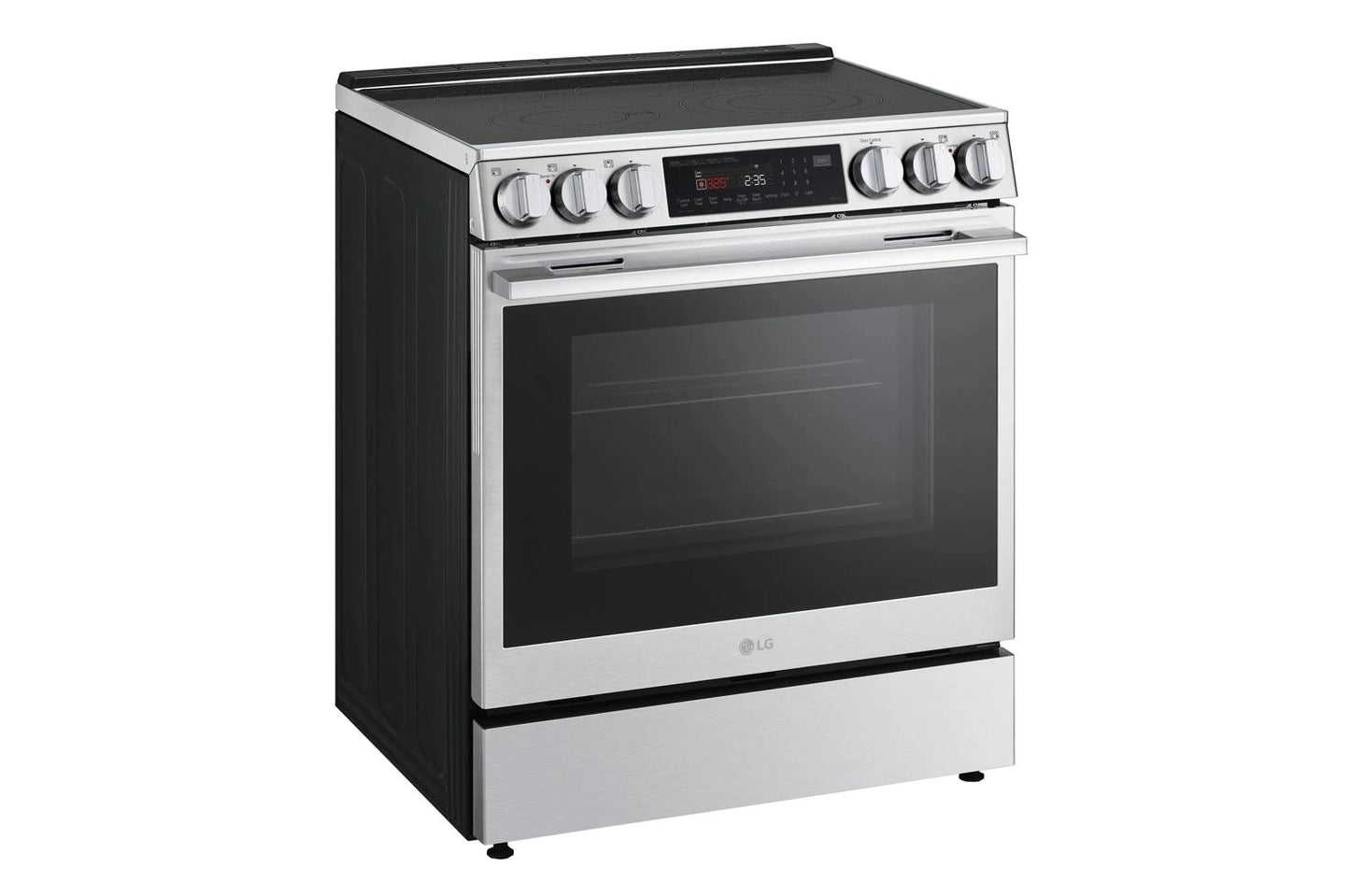 LG LSEL6335XE 6.3 Cu. Ft. Smart Electric Slide-in Range With Instaview, PROBAK...