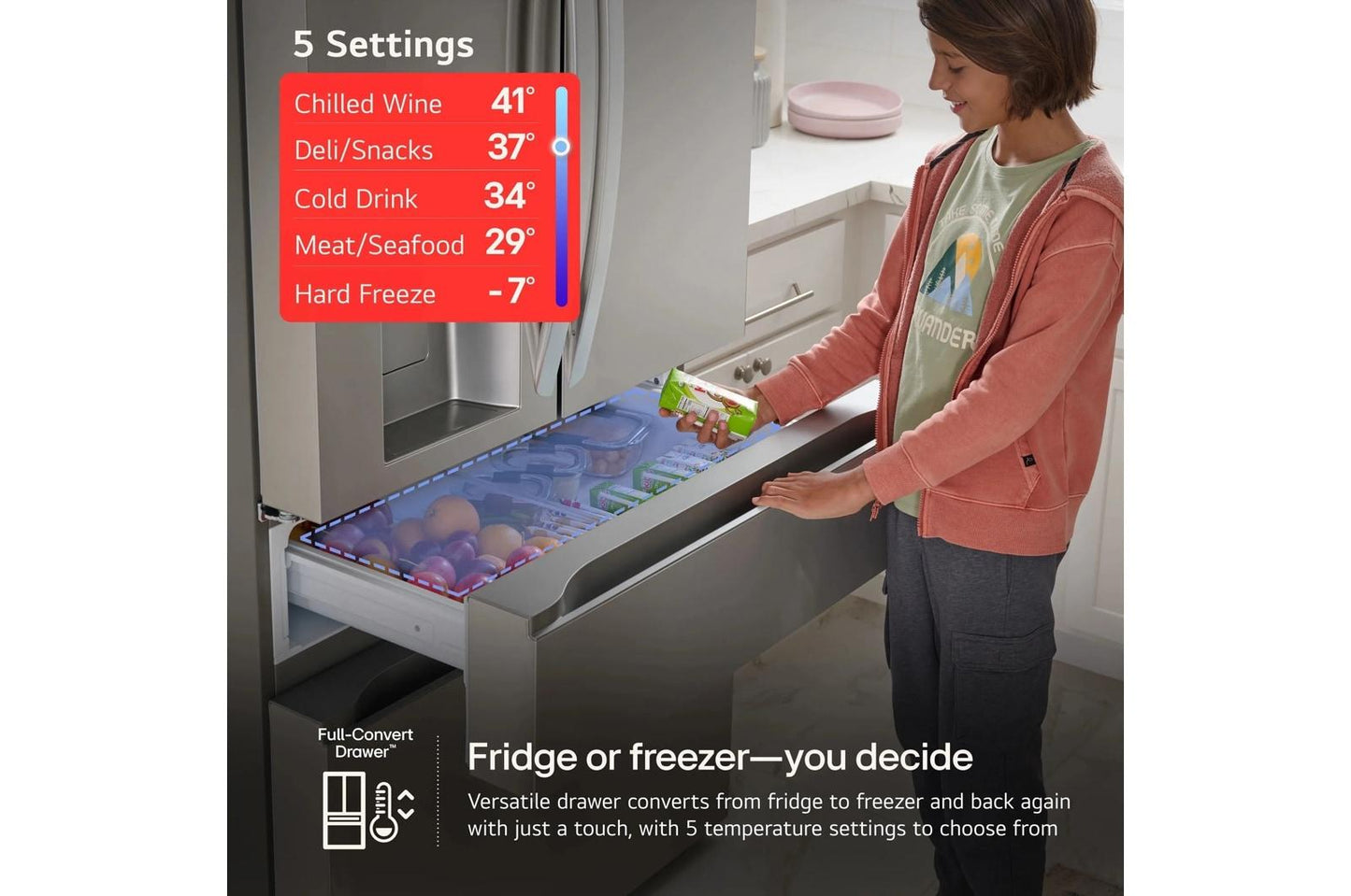 LG LF29H8330D 29 Cu. Ft. Smart Standard-depth Max 4-door French Door REFRIGER...