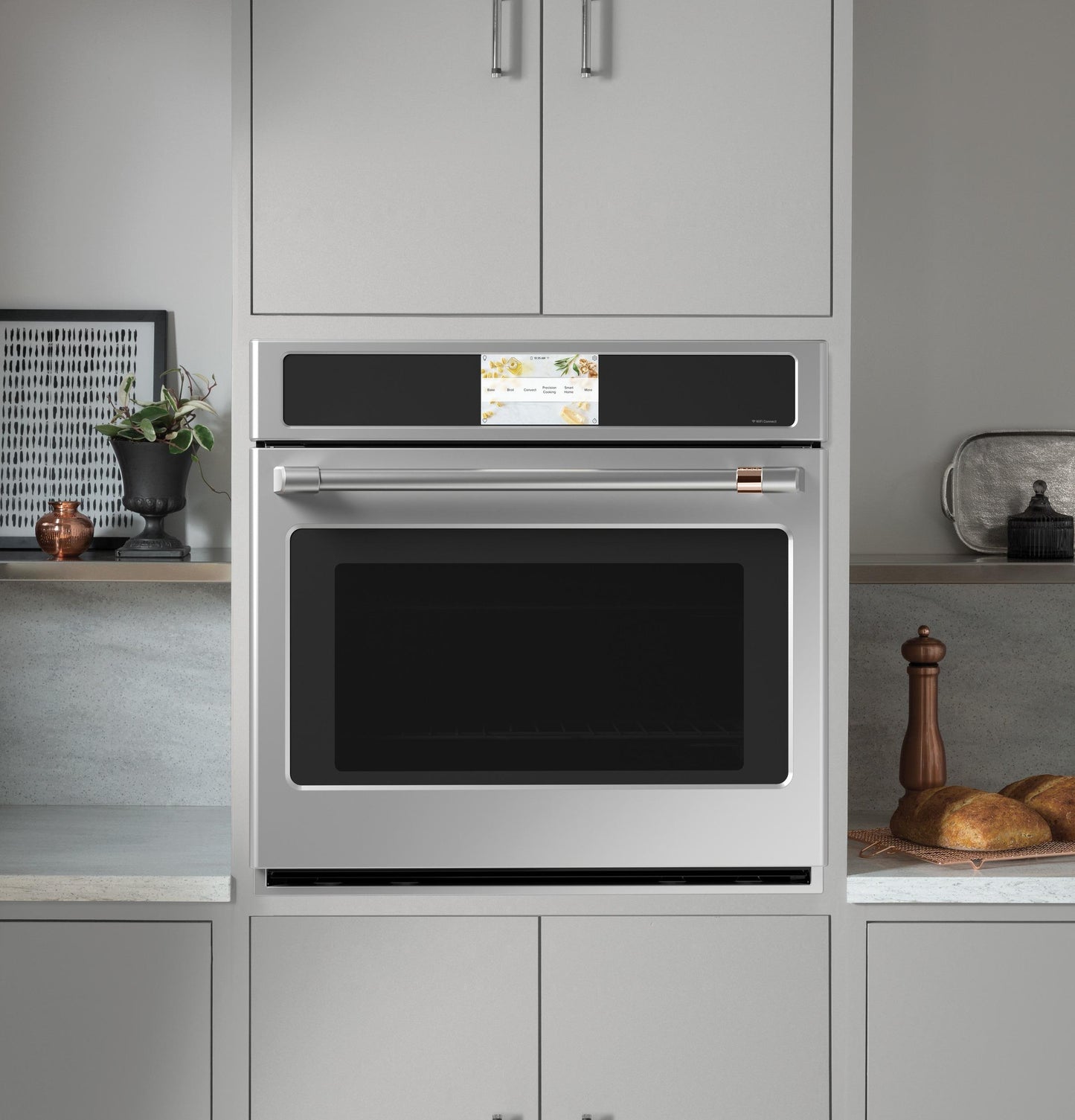 CAFE CTS90DP2NS1 Cafe Professional Series 30"" Smart Built-in Convection SINGLE...