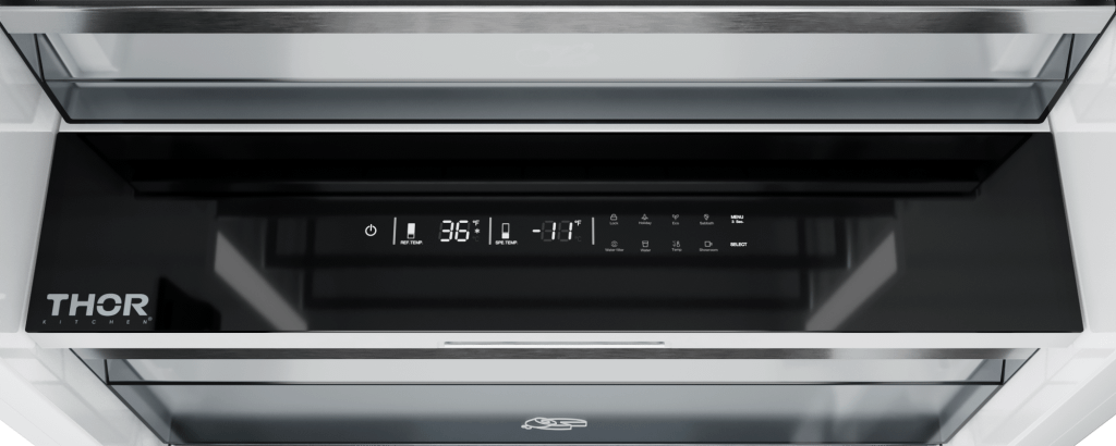 THOR KITCHEN XRF30CRFSS Thor Kitchen 30-inch Built-in Refrigerator Column, Panel Ready - XR...