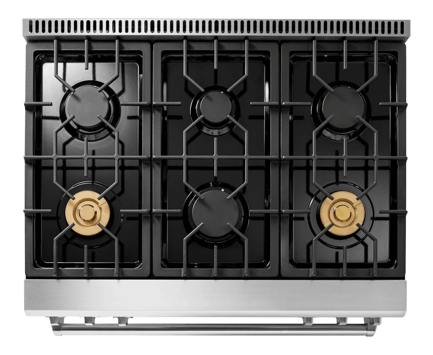 THOR KITCHEN TRG3601LP 36 Inch Tilt Panel Professional Gas Range - Liquid Propane