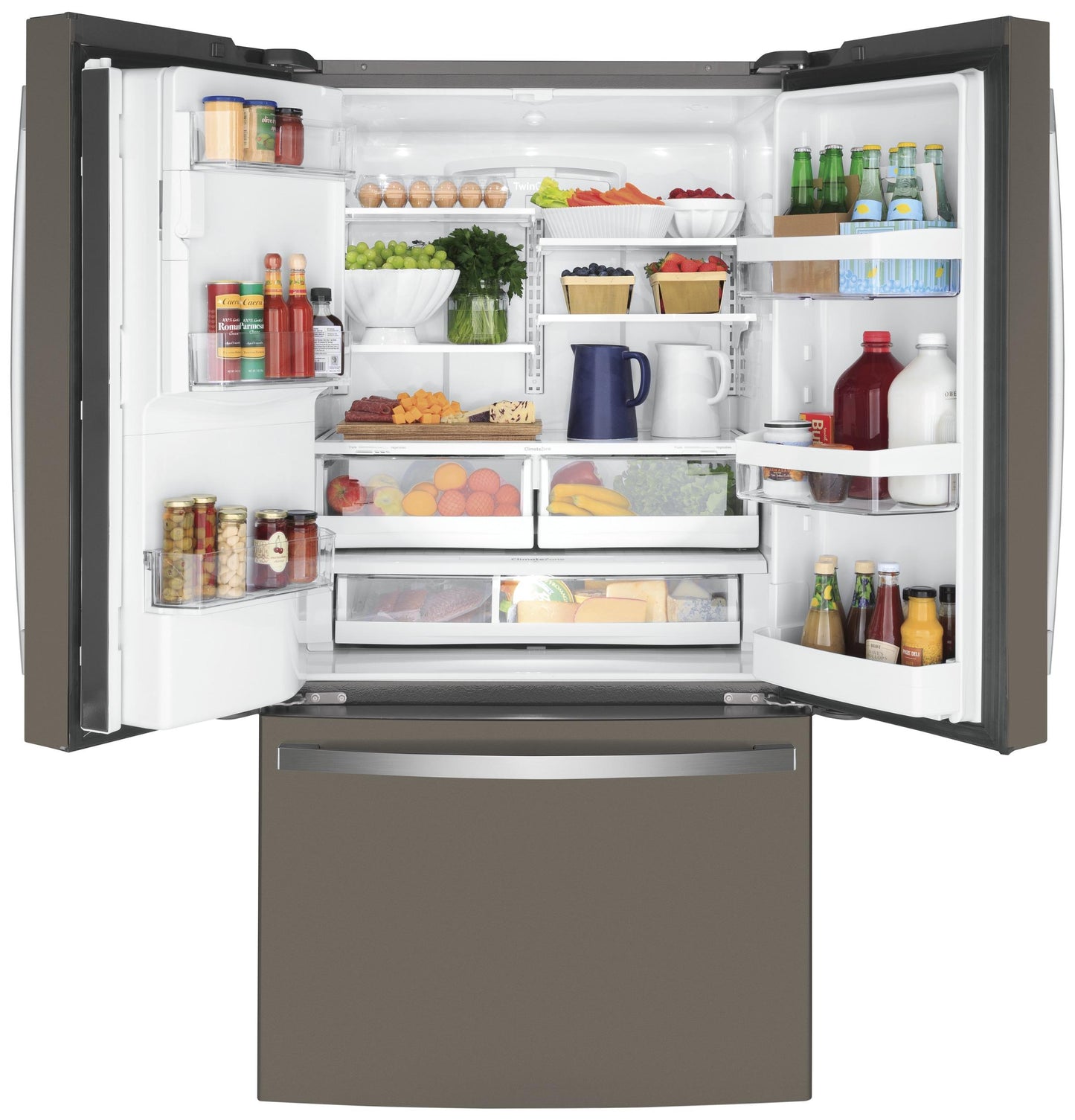 GE APPLIANCES GYE22GMNES Ge Energy Star 22.2 Cu. Ft. Counter-depth French-door REFRIGE...