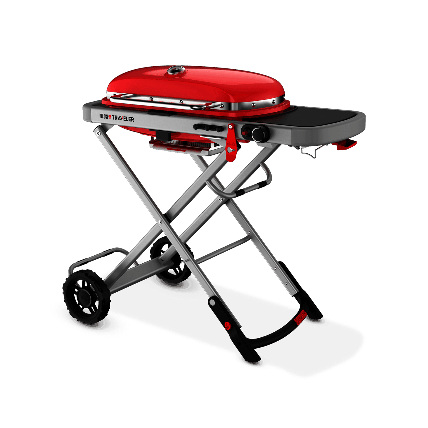 WEBER 9030001 Weber Traveler Portable Gas Grill - Red
