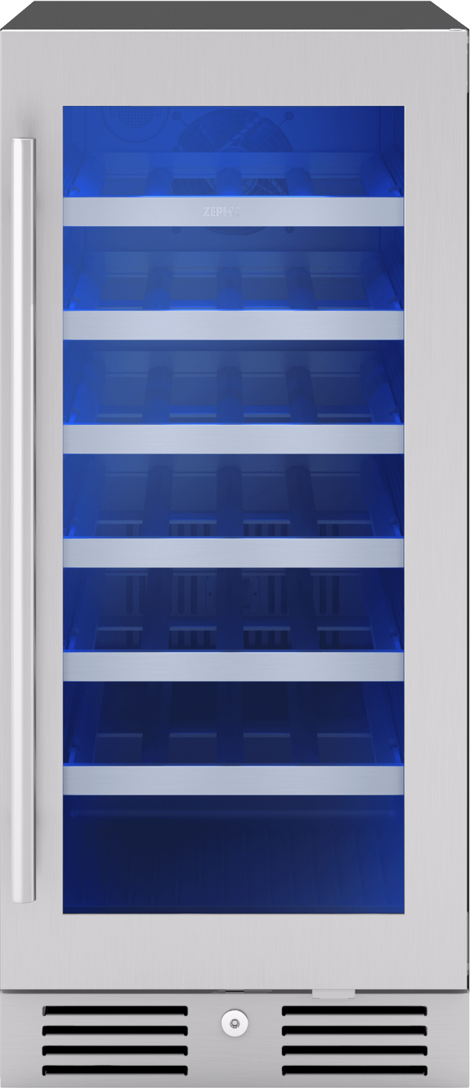 ZEPHYR PRW15C01CG Zephyr 15"" Single Zone Wine Cooler