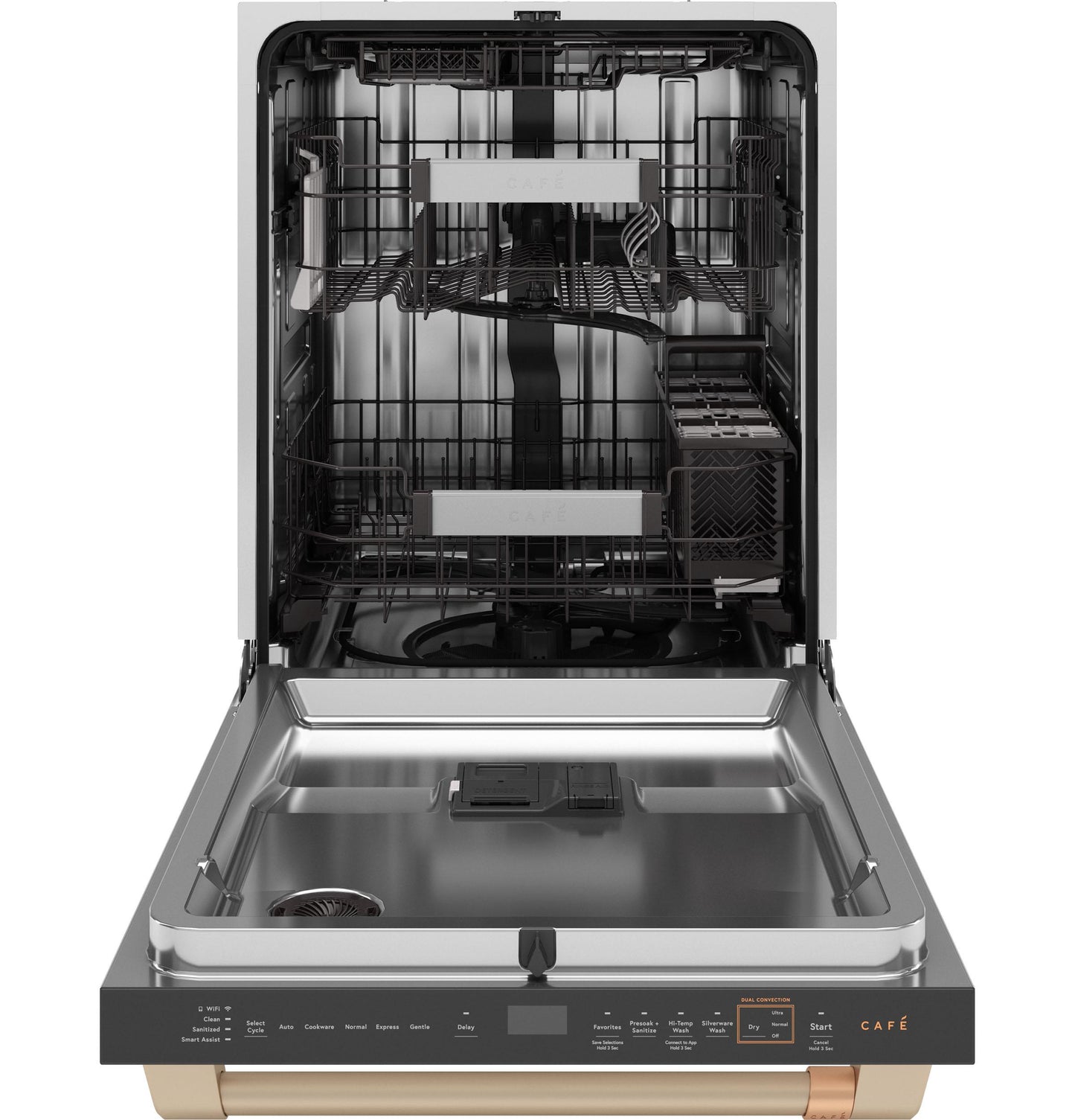 CAFE CDT858P4VW2 Cafe Customfit Energy Star Stainless Interior Smart DISHW...