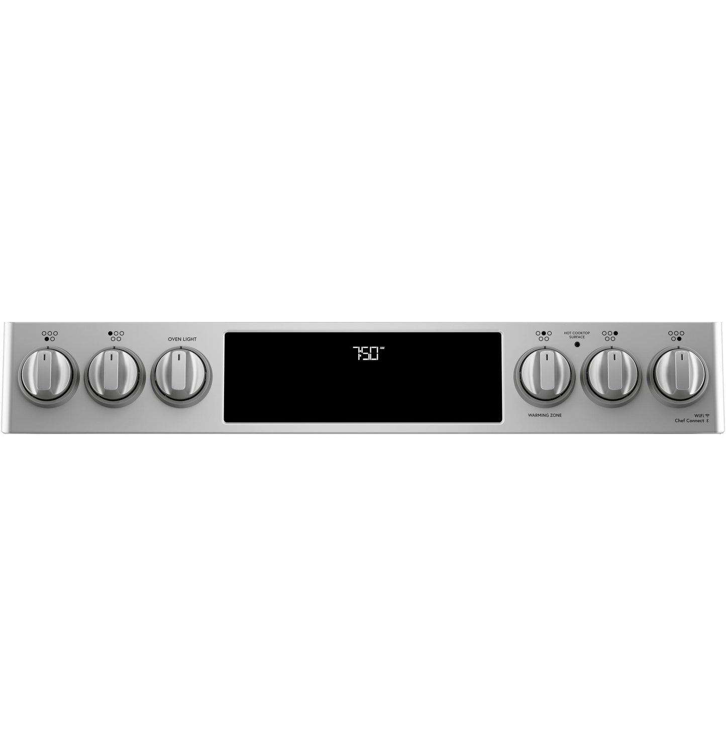 CAFE CES750P2MS1 Cafe 30"" Slide-in Front Control Radiant and Convection DOUBLE...