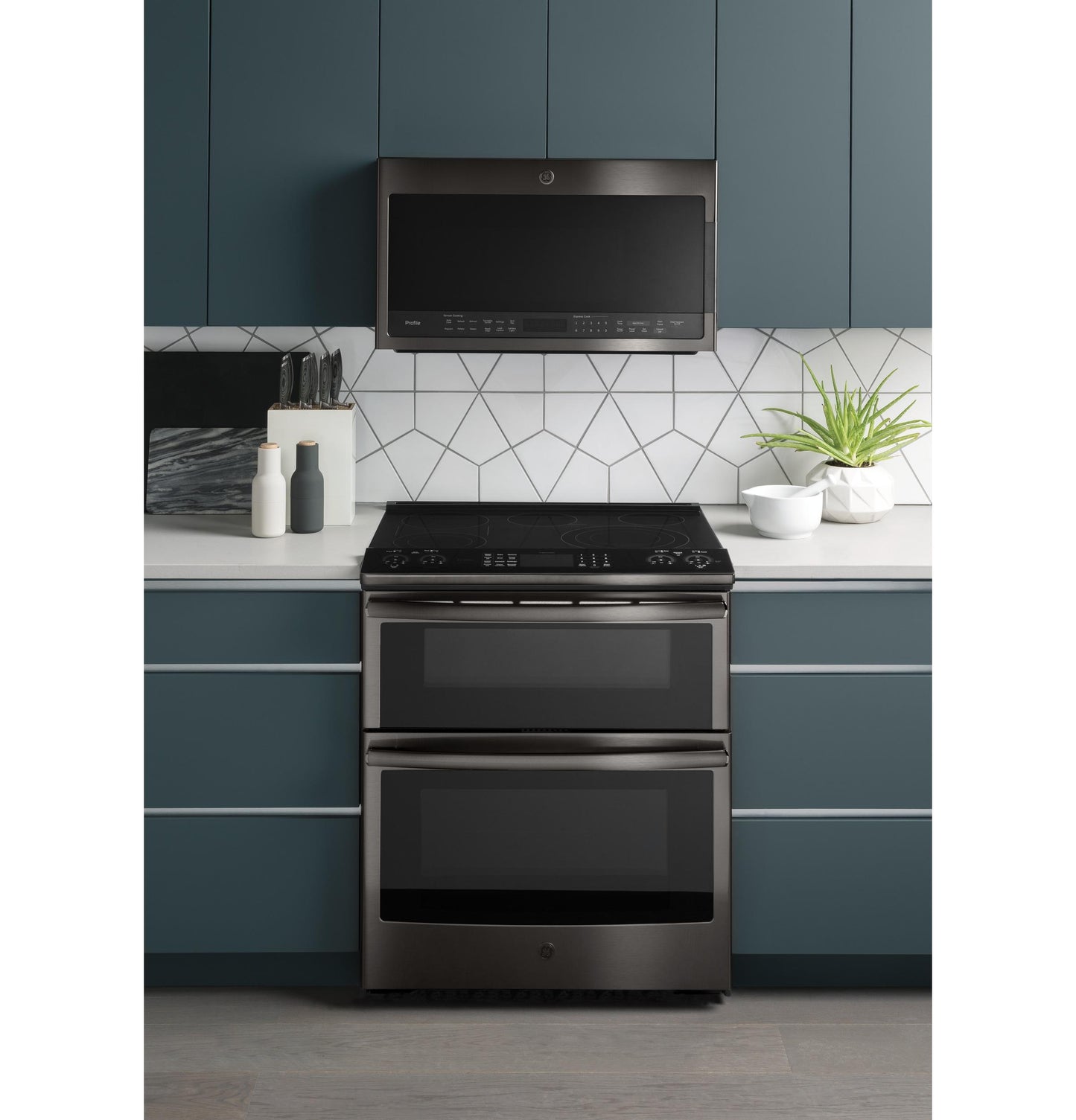 GE APPLIANCES PVM9005BLTS GE Profile Series 2.1 Cu. Ft. Over-the-range Sensor Microwave Oven