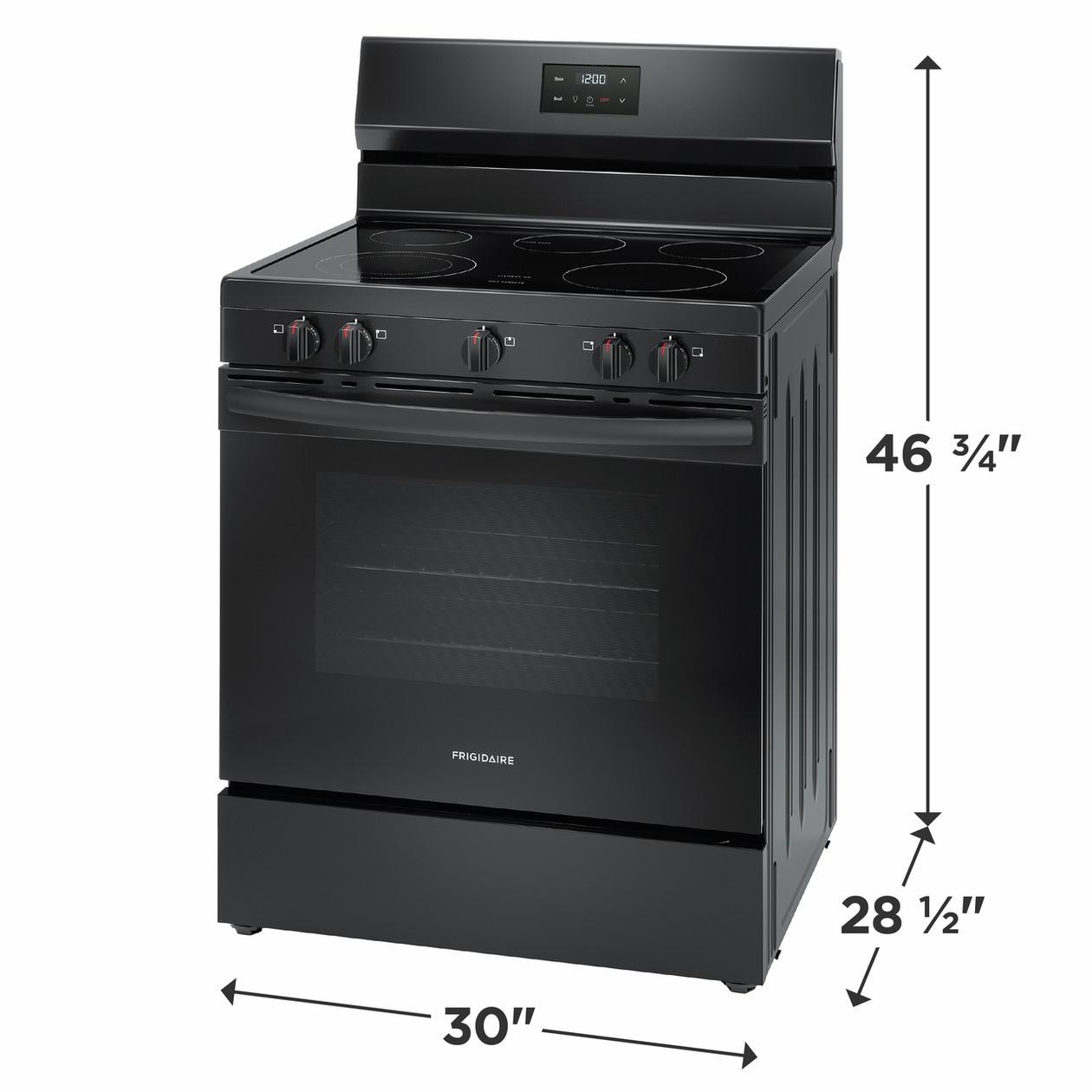 FRIGIDAIRE FCRE3052BB Frigidaire 30"" Electric Range