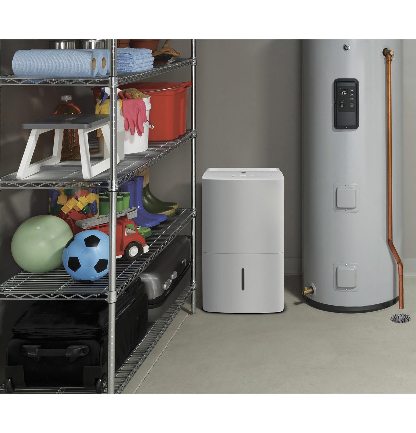 GE APPLIANCES ADEW35LZ Ge 35 Pint Energy Star Portable Dehumidifier for Very Damp SP...