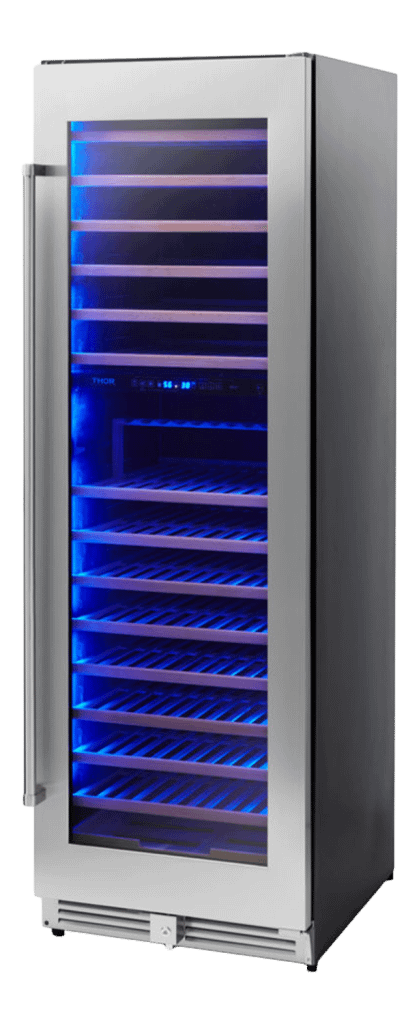 THOR KITCHEN TWC2403DI Thor Kitchen - 162 Bottle Dual Zone Freestanding Wine Cooler
