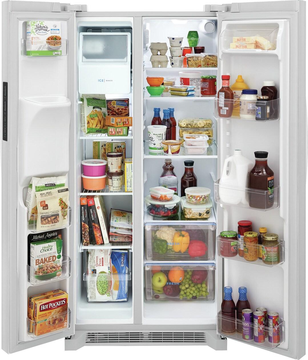 FRIGIDAIRE FRSS2323AW Frigidaire 22.3 Cu. Ft. 33'' Standard Depth Side By Side Refrigerator