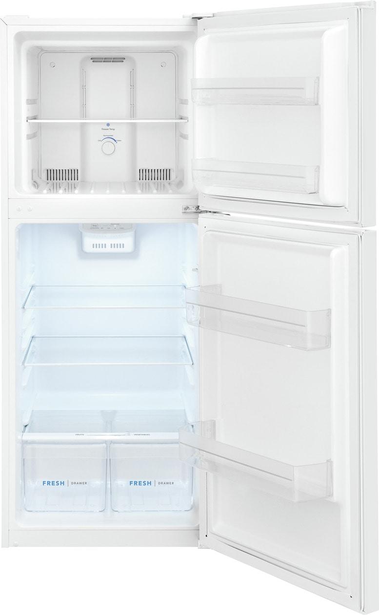 FRIGIDAIRE FFET1022UW 10.1 Cu. Ft. Top Freezer Apartment-size Refrigerator