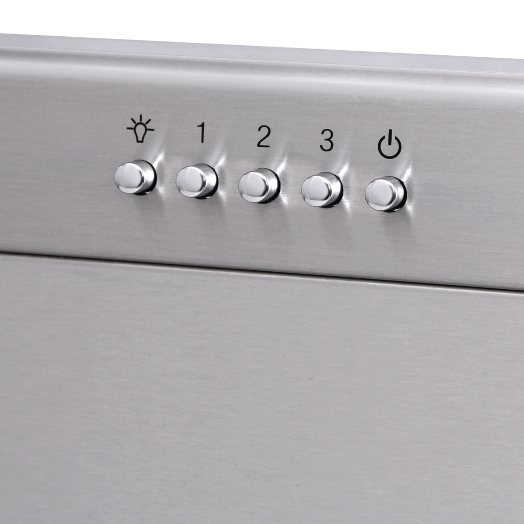 THOR KITCHEN TRH3606 36 Inch Professional Range Hood, 11 Inches Tall In Stainless Steel