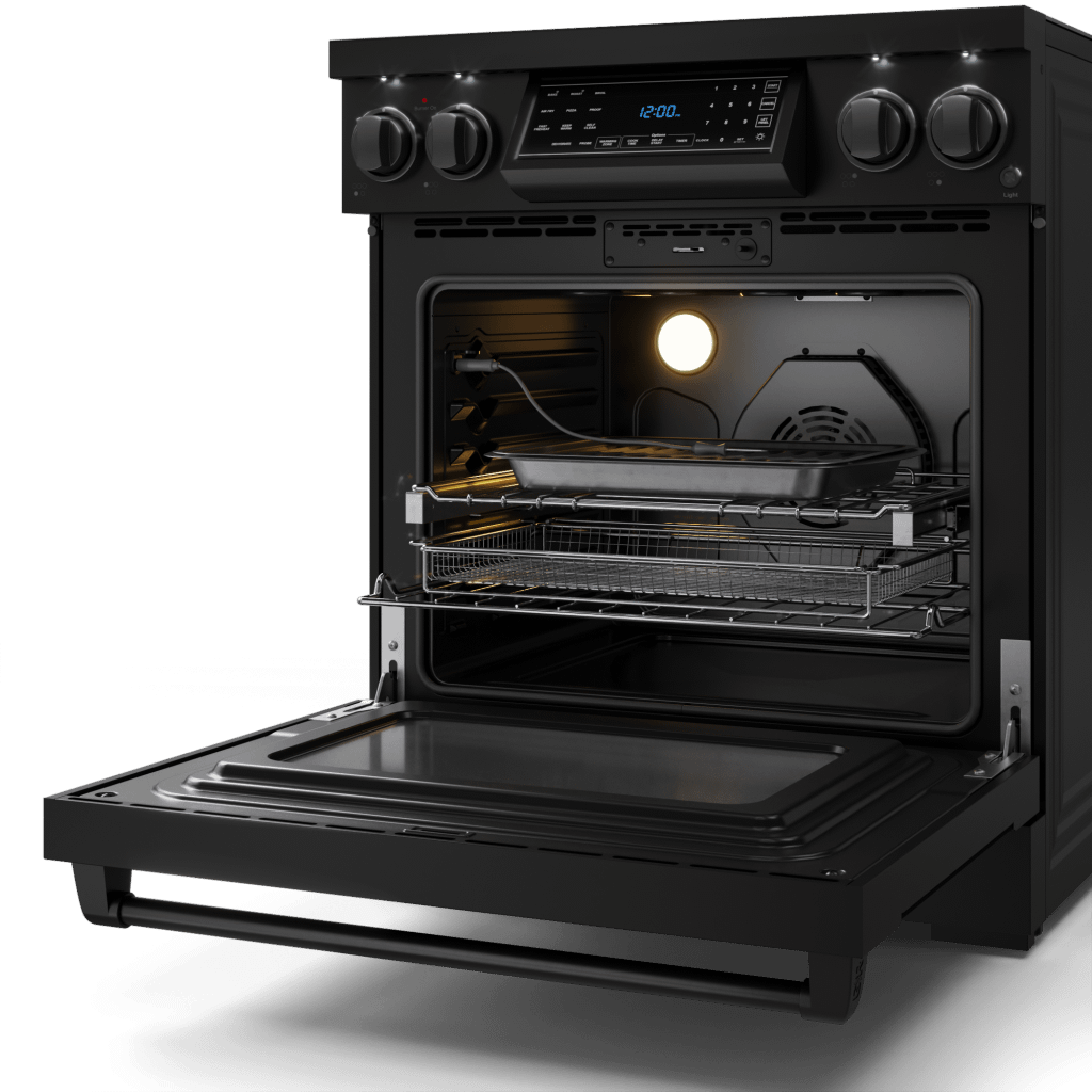 THOR KITCHEN RSE30B 30 Inch Professional Electric Range With Tilt Panel Touch Control I...