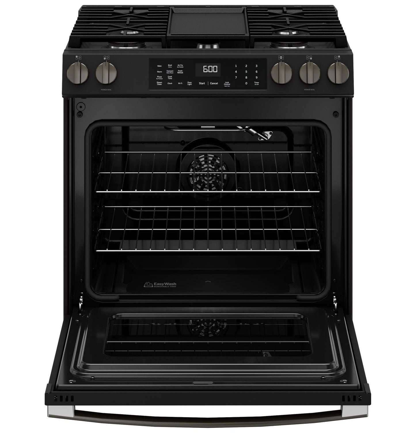 GE APPLIANCES GGS600AVDS Ge 30"" Slide-in Front-control Convection Gas Range With No PREHE...