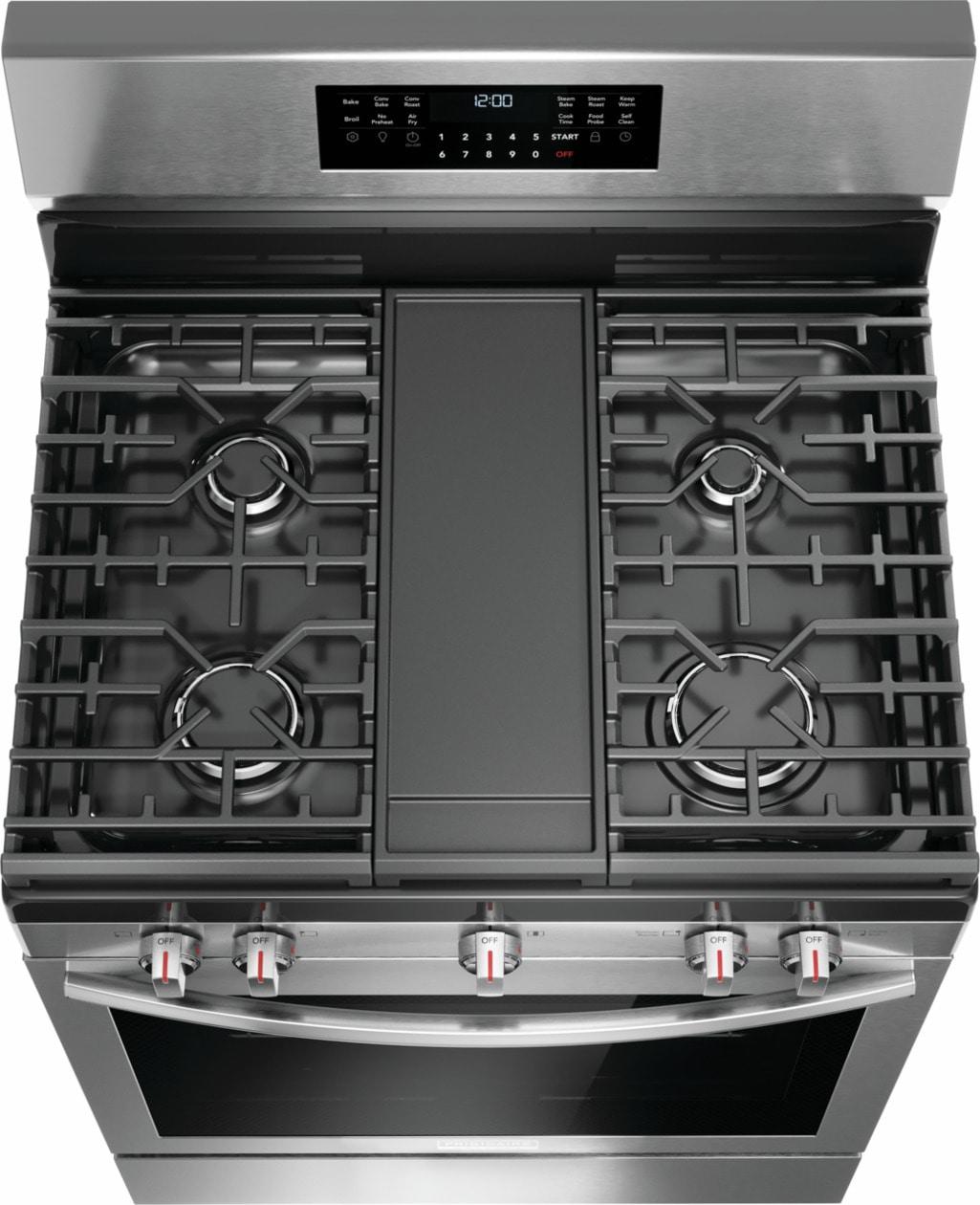 FRIGIDAIRE GCRG3060BF Frigidaire Gallery 30"" Rear Control Gas Range With Total Convection