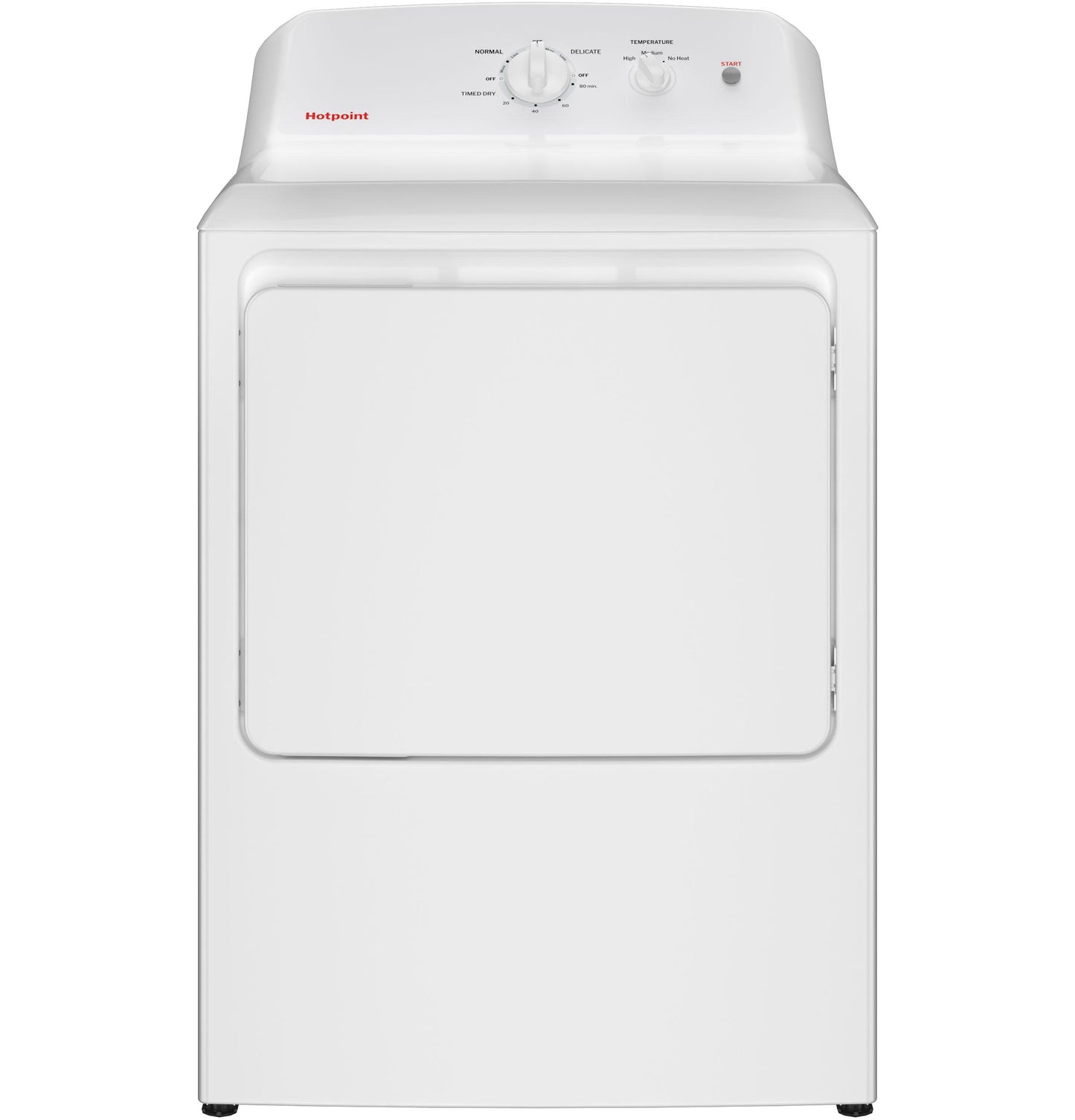 HOTPOINT HTX26EASWWW Hotpoint 6.2 Cu. Ft. CAPACITY  ELECTRIC DRY...