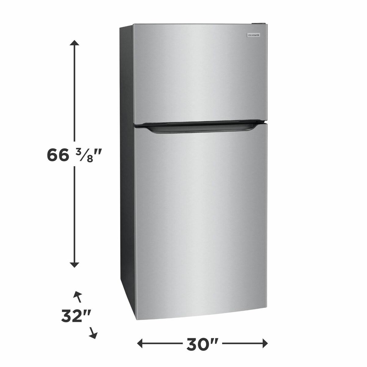 FRIGIDAIRE FFHT2045VS Frigidaire 20.0 Cu. Ft. Top Freezer Refrigerator