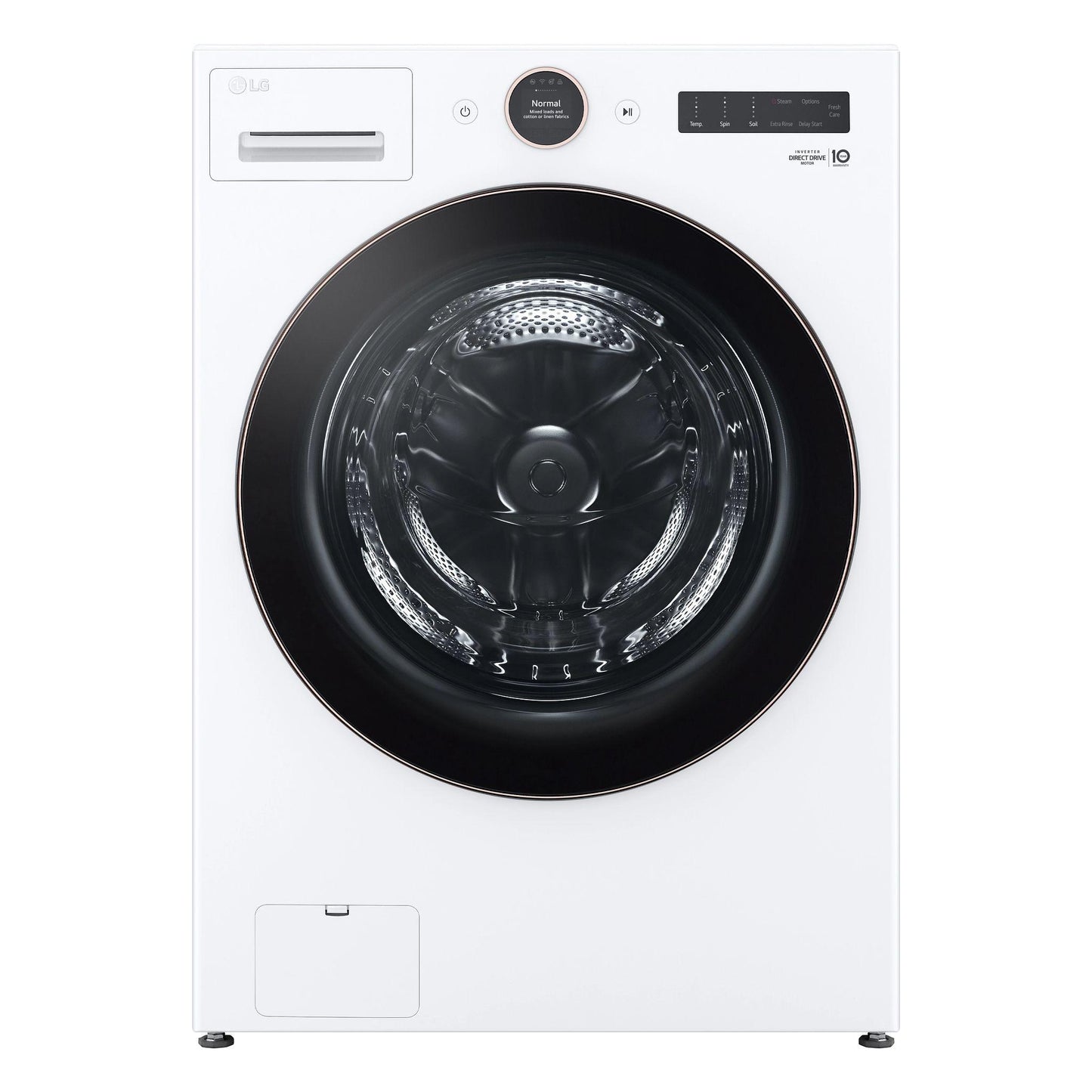 LG WM6500HWA 5.0 Cu. Ft. MEGA Capacity Smart Front Load Energy Star Washer With ...
