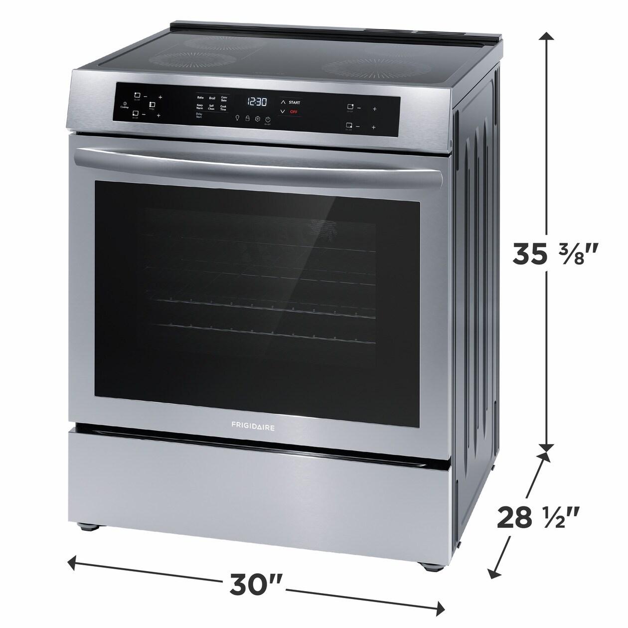 FRIGIDAIRE FCFI3083AS Frigidaire 30"" Front Control Induction Range With Convection Bake