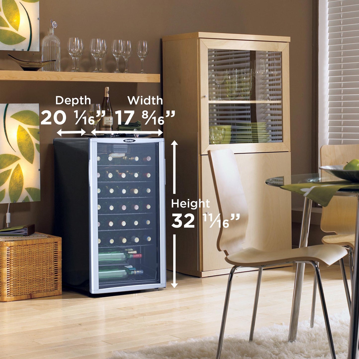 DANBY DWC350BLP Danby Wine Cooler