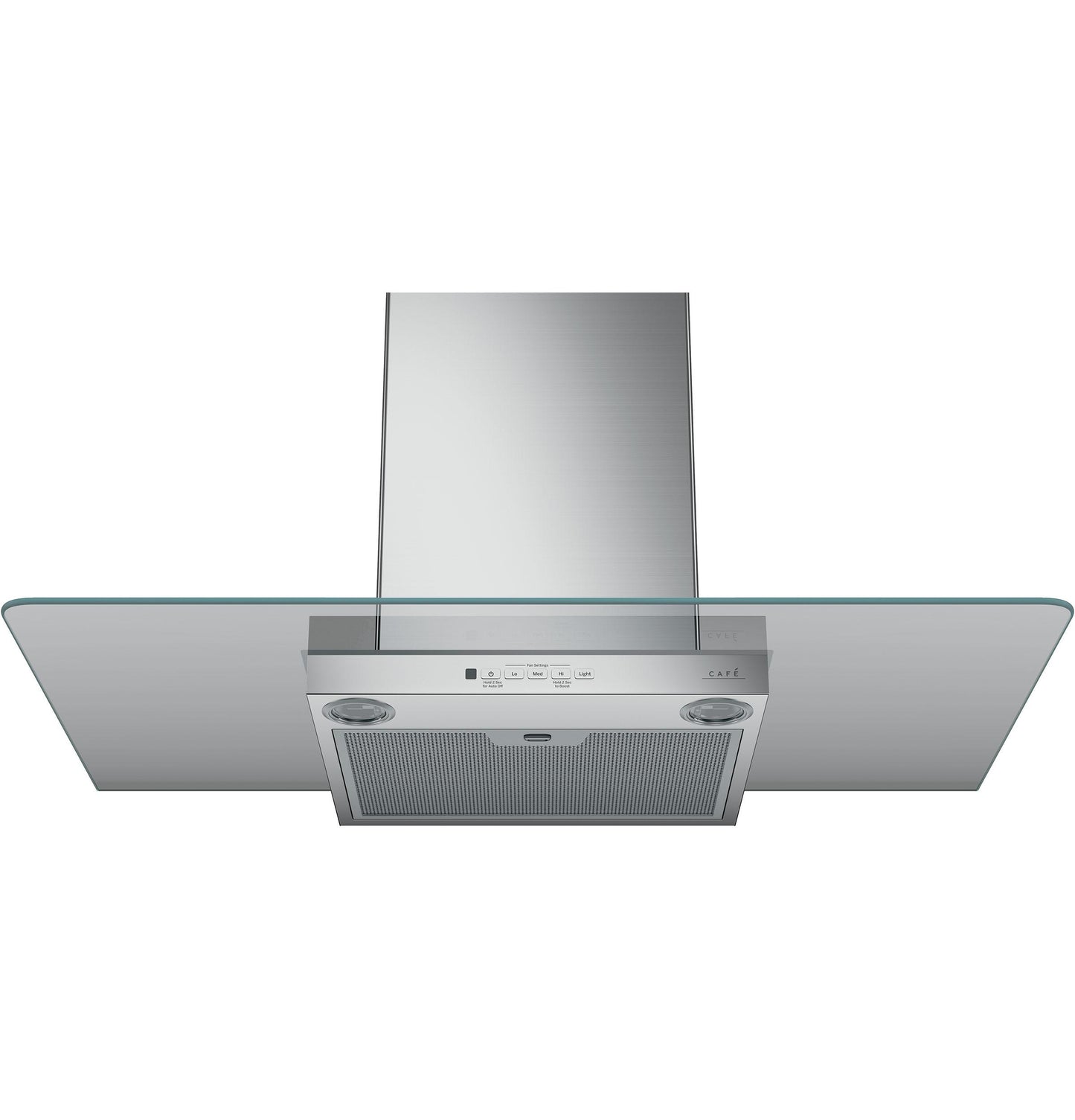 CAFE CVW73612MSS Cafe Cafe 36"" Wall-mount Glass Canopy Chimney Hood