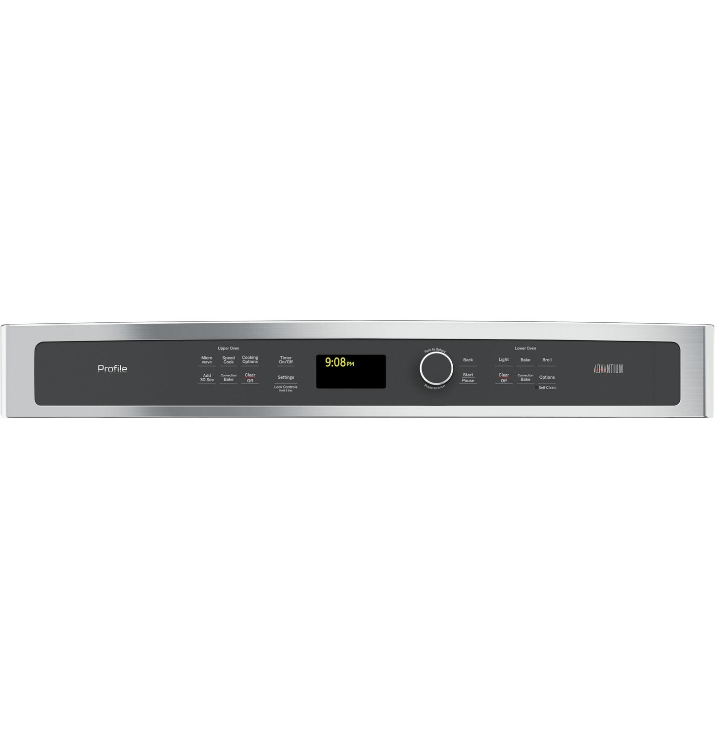 GE APPLIANCES PT9800SHSS GE Profile Series 30 In. Combination Double Wall Oven With CONVECTI...
