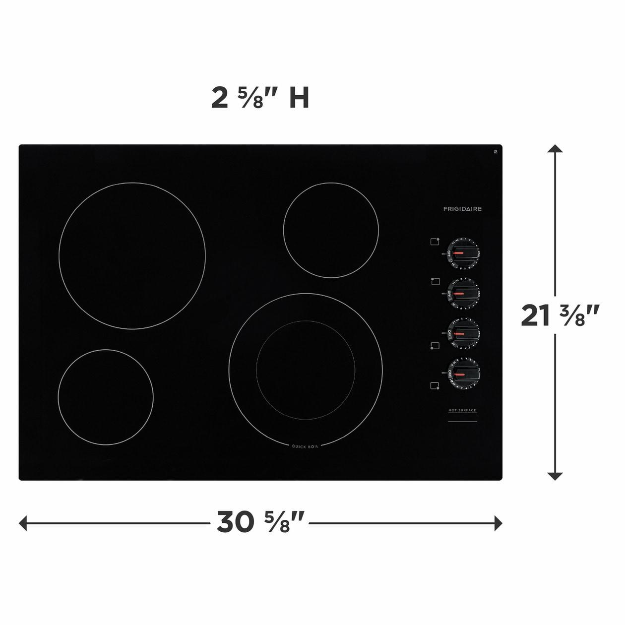 FRIGIDAIRE FFEC3025UB Frigidaire 30'' Electric Cooktop