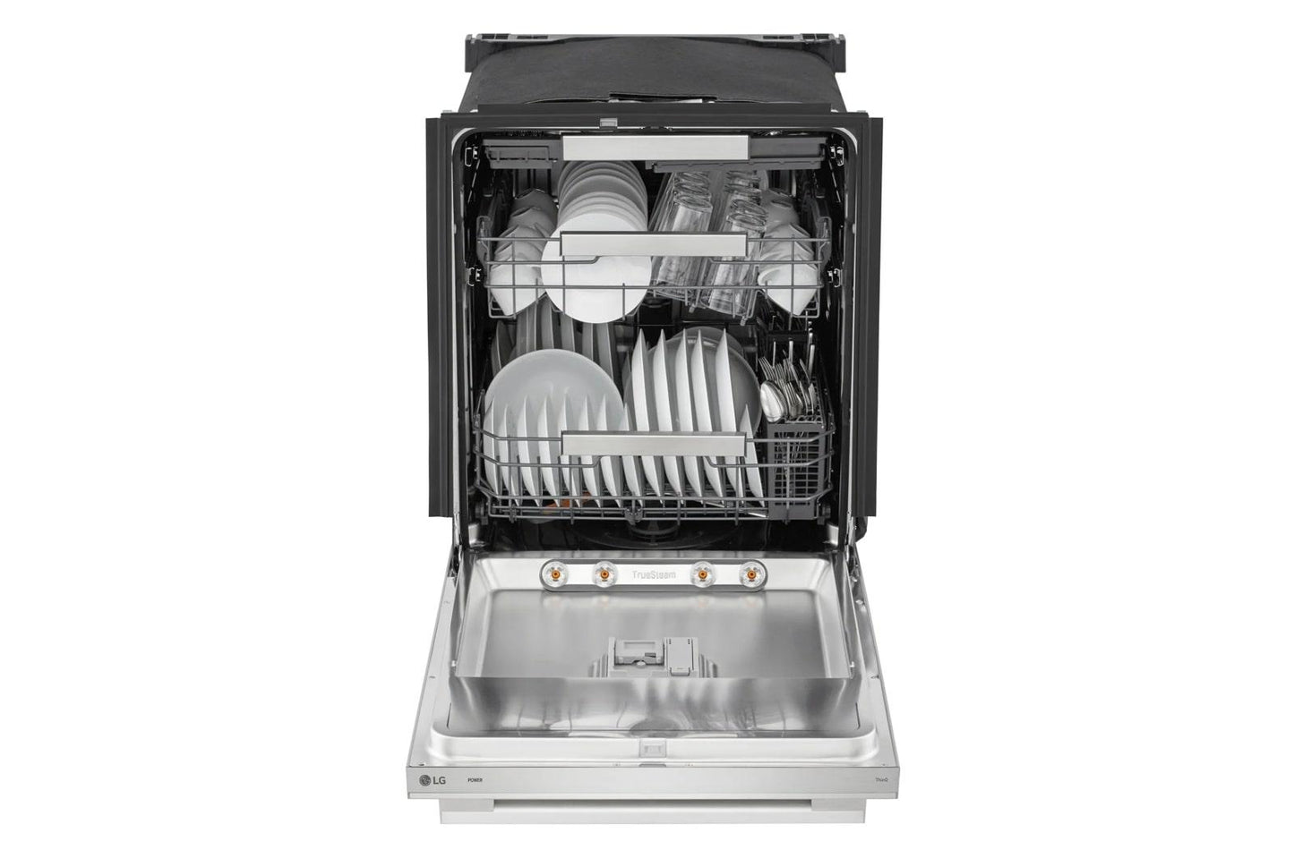 LG LDNTH862S Smart Hidden Top Control Dishwasher With 1-hour Wash & Dry, QUADWAS...