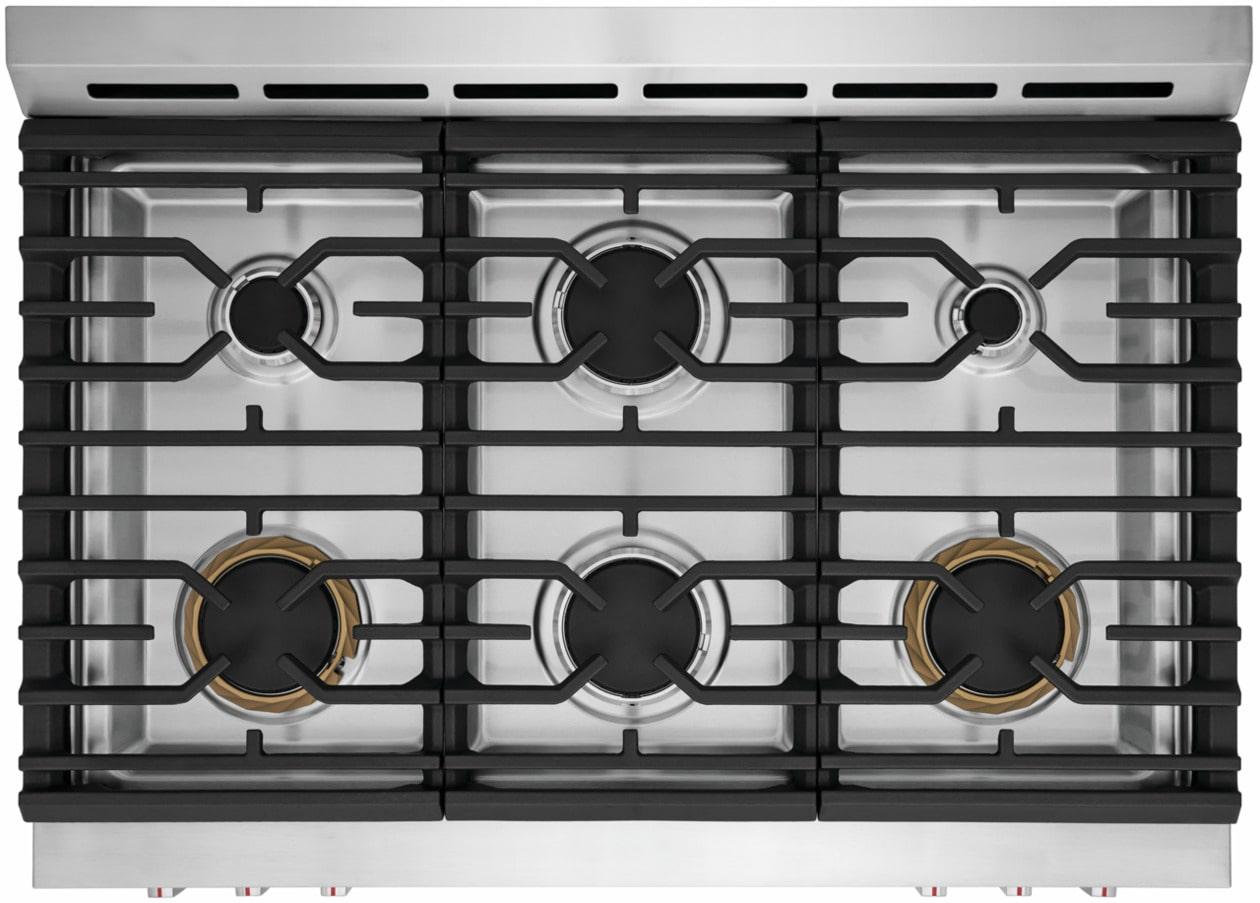 FRIGIDAIRE GCFG3661AF Frigidaire Gallery 36"" Gas Range With Air Fry