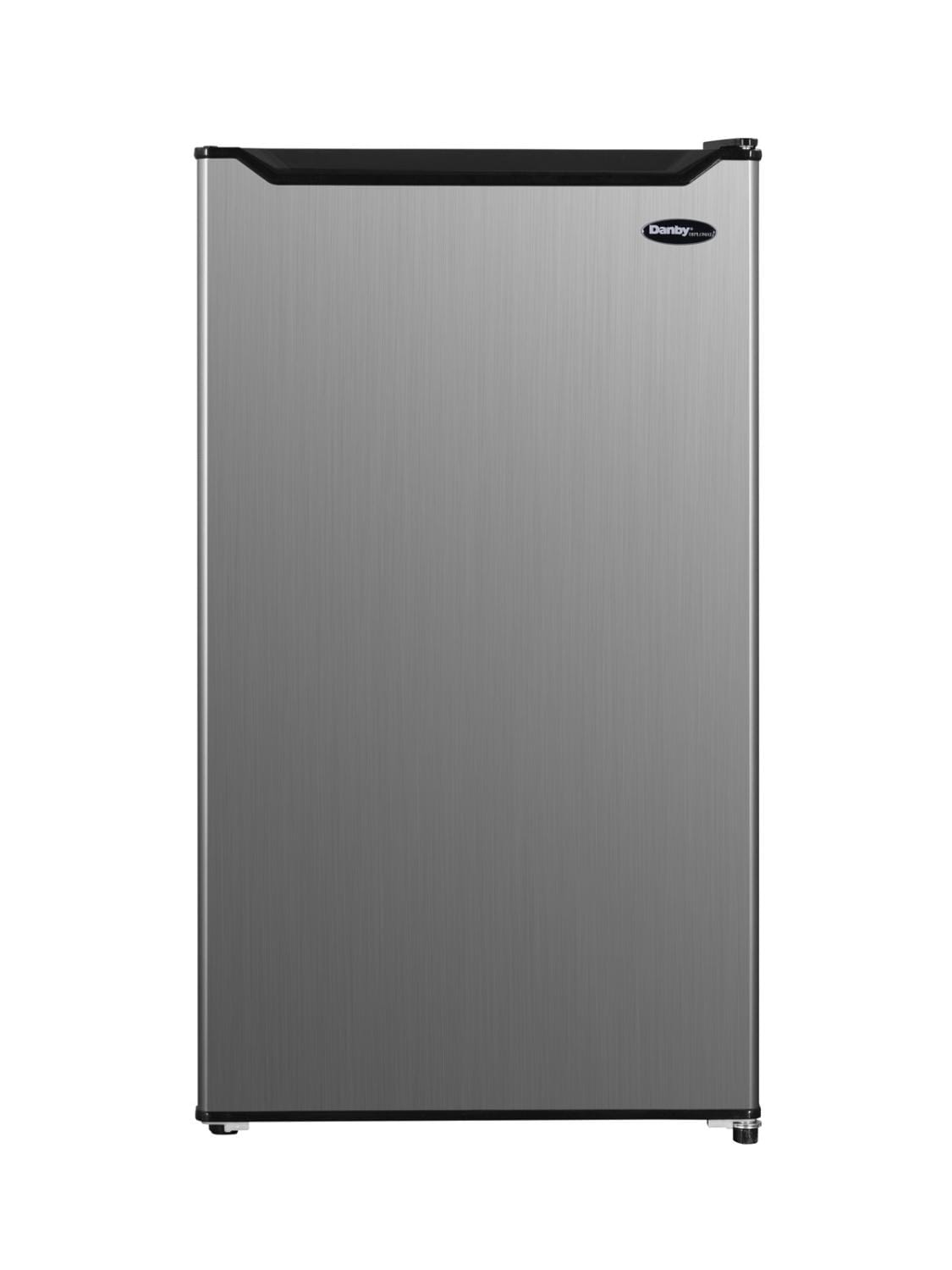 DANBY DCR033B2SLM Danby Diplomat Stainless Steel Look 3.3 Cu Ft Compact Refrigerator