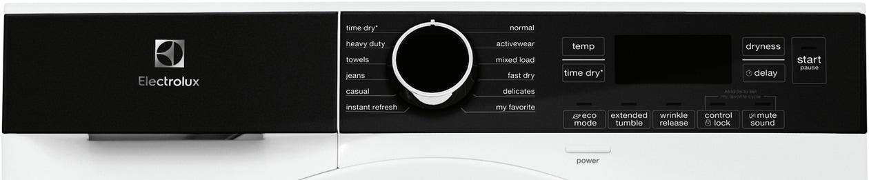 ELECTROLUX ELFE4222AW 24'' Compact Front Load Dryer - Ventless, Energy Star Certified, 4....