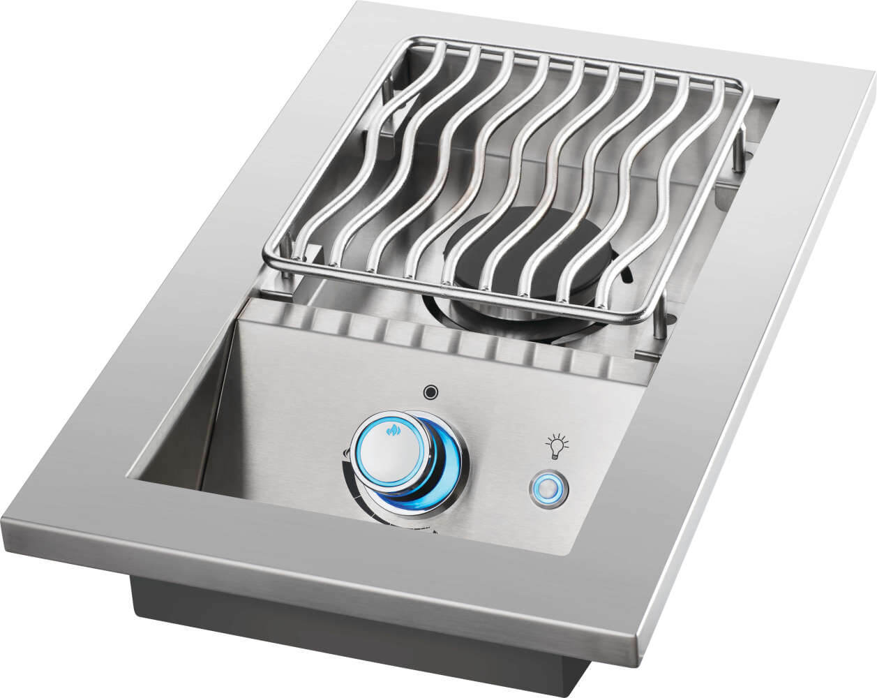NAPOLEON BBQ BIB10RTNSS Built-in 700 Series Single Range Top Burner With Stainless Steel CO...