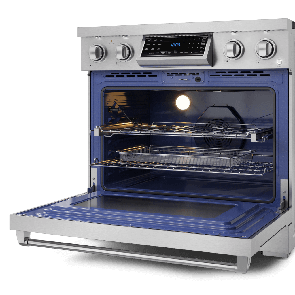 THOR KITCHEN RSE36 36 Inch Professional Electric Range With Tilt Panel Touch Control I...