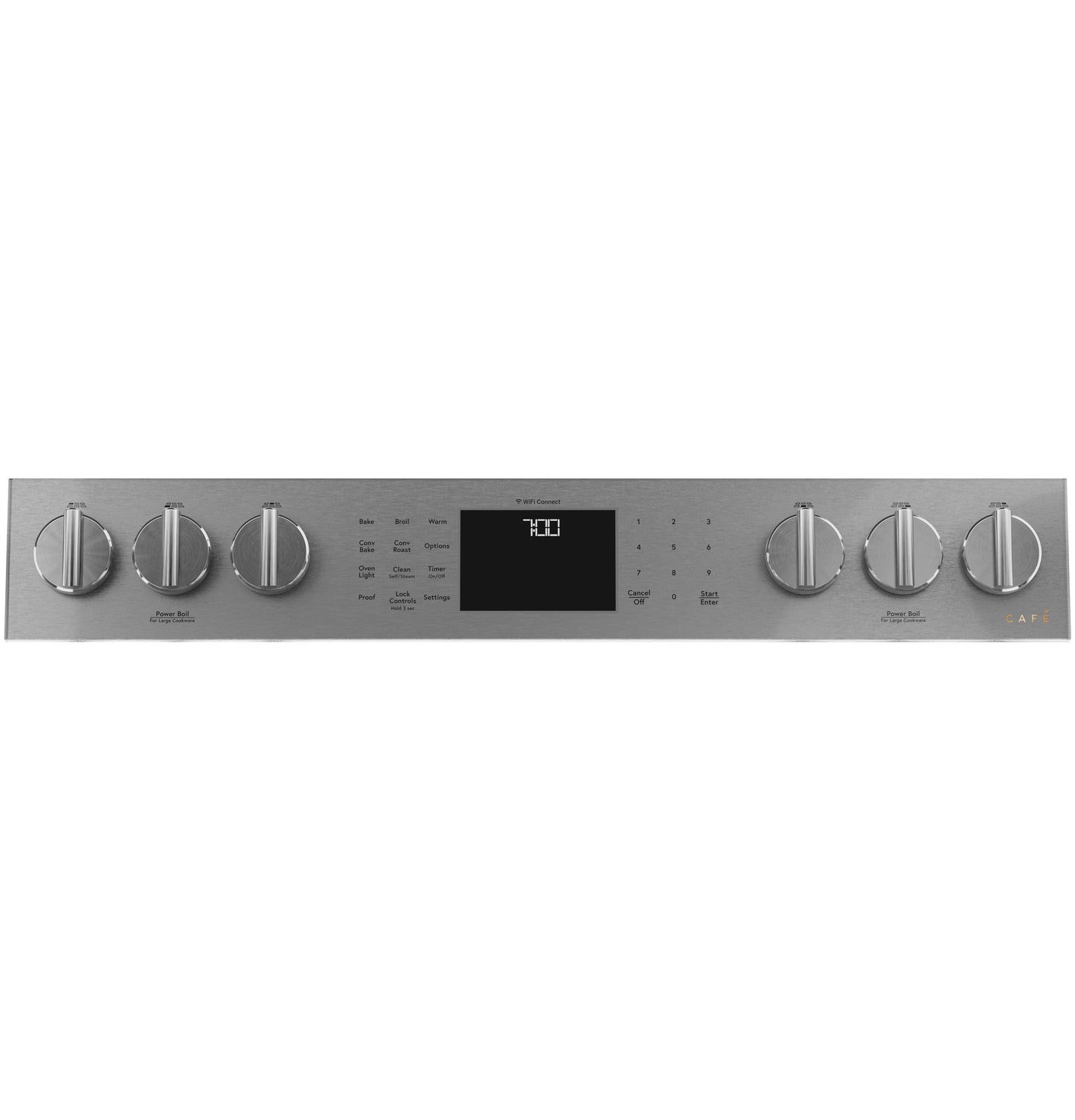 CAFE CGS700M2NS5 Cafe 30"" Smart Slide-in, Front-control, Gas Range With CONVEC...