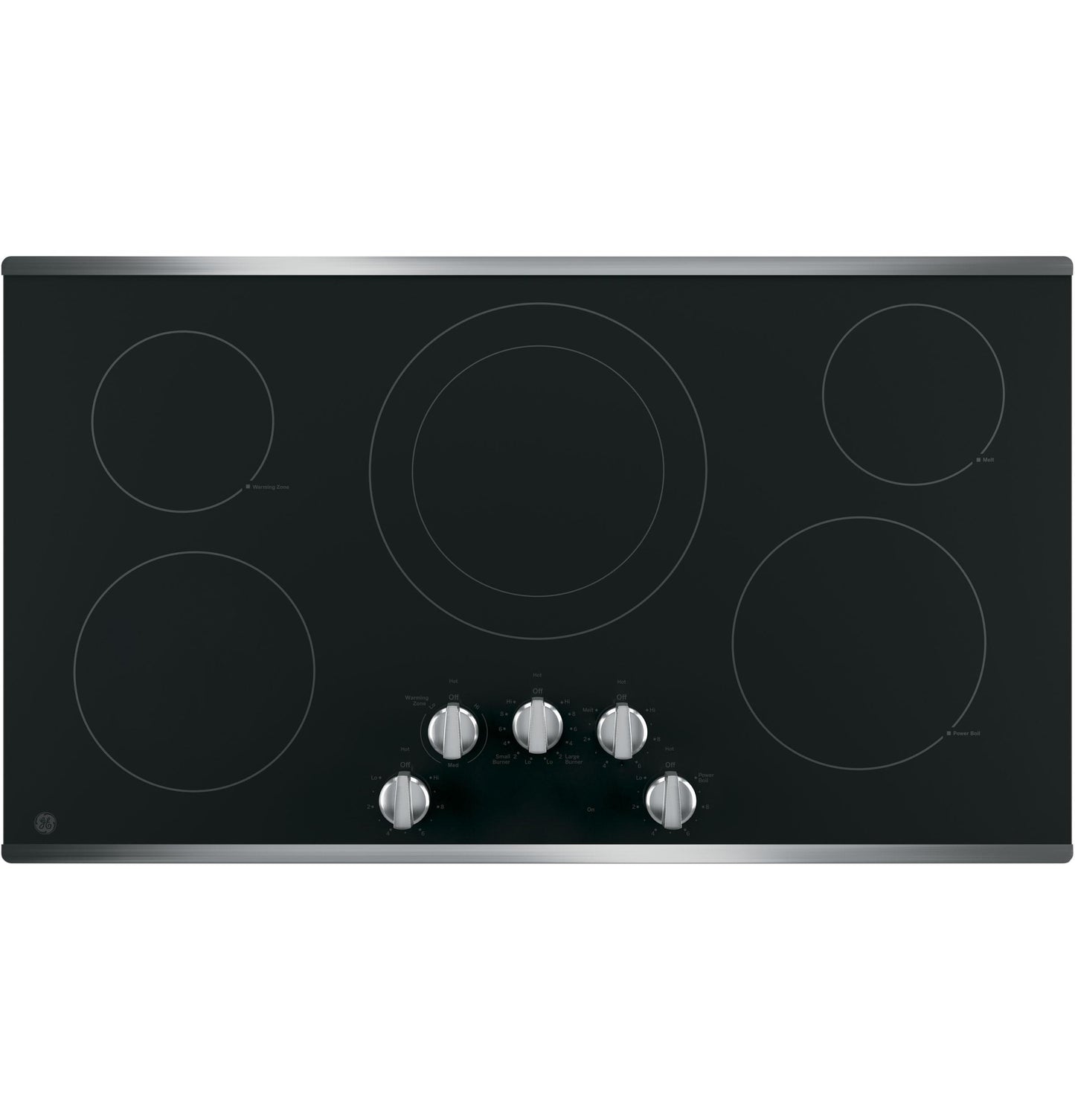 GE APPLIANCES JP3036SLSS Ge 36"" Built-in Knob Control Electric Cooktop
