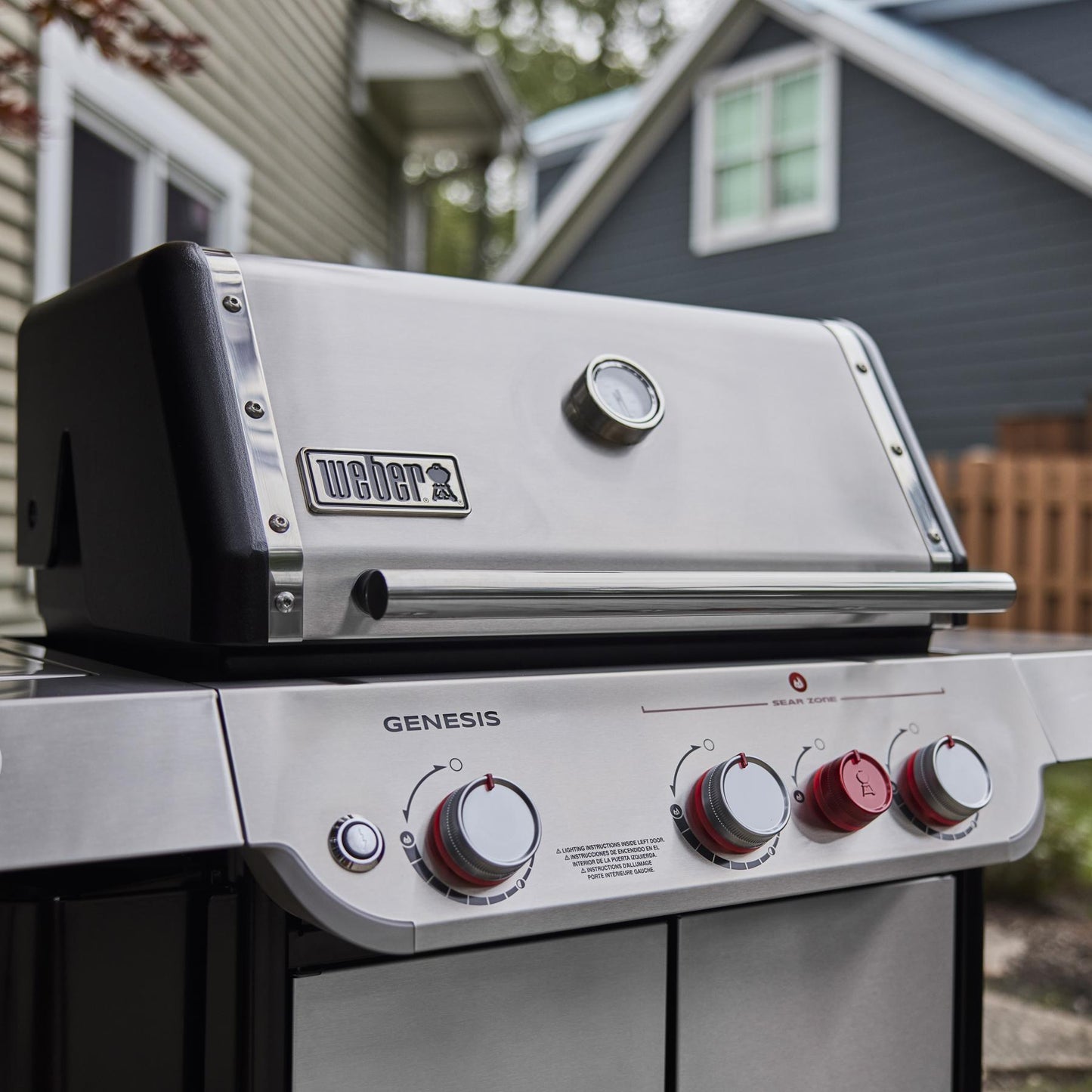 WEBER 1500538 Weber Genesis S-335 Gas Grill (natural Gas) - Stainless Steel