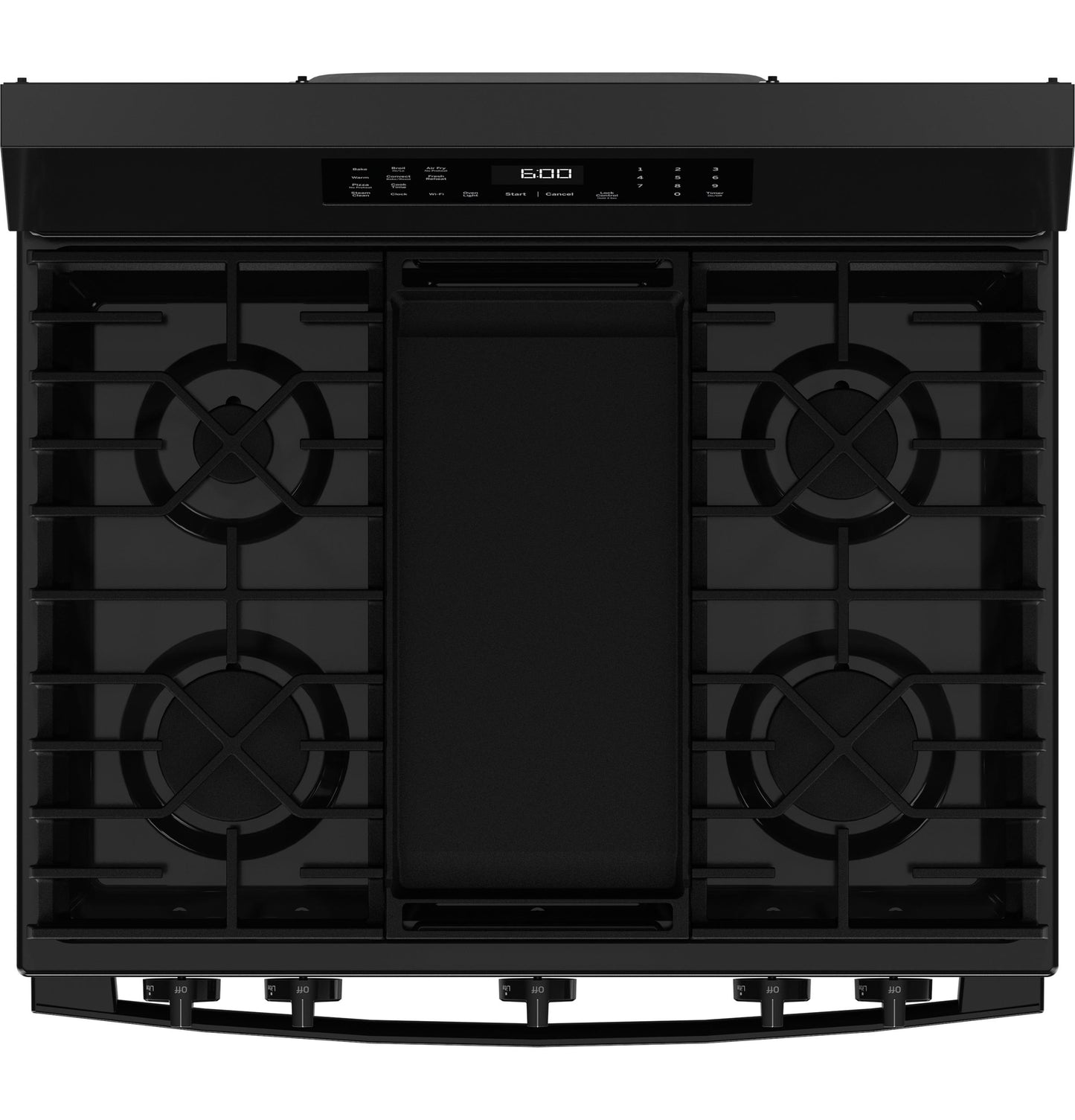 GE APPLIANCES GGF600AVBB Ge 30"" Free-standing Gas Convection Range With No Preheat Air FR...
