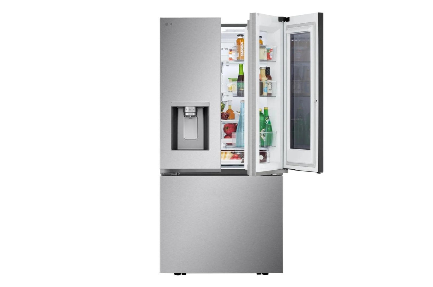 LG LF25S6560S 25 Cu. Ft. Smart Standard-depth Max French Door Refrigerator WI...