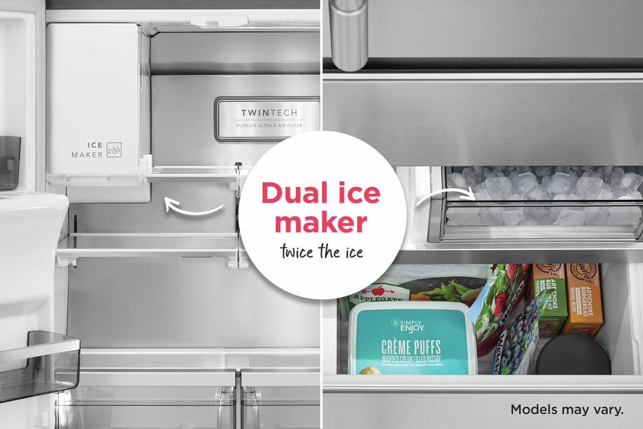 FRIGIDAIRE PRMC2285AF Frigidaire Professional 21.8 Cu. Ft. Counter-depth 4-door French DO...