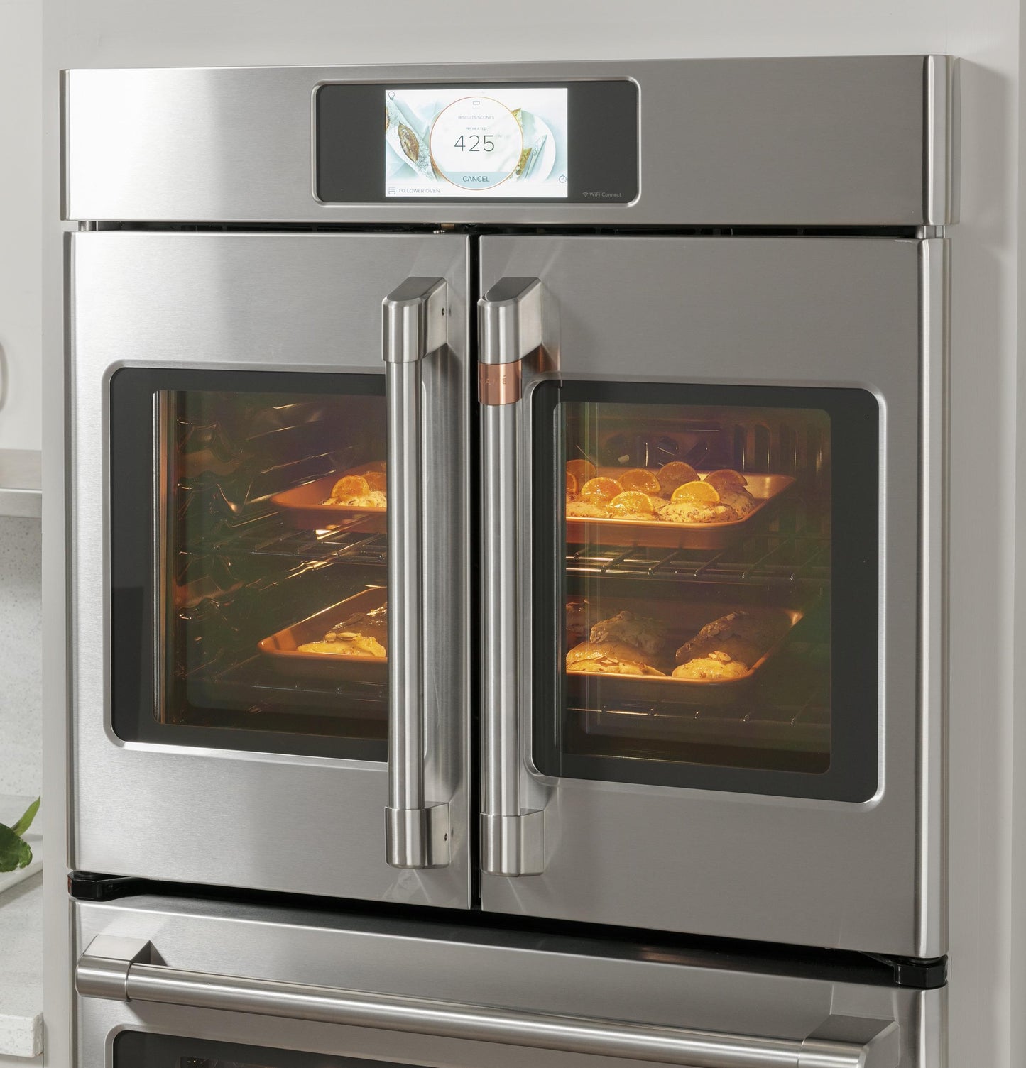 CAFE CTD90FP4NW2 Cafe Professional Series 30"" Smart Built-in Convection FRENCH...