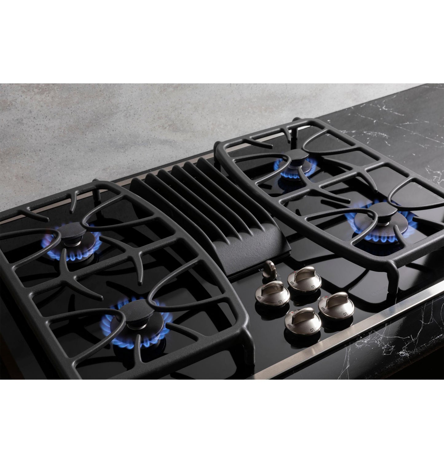 GE APPLIANCES PGP9830SRSS GE Profile 30"" Built-in Gas Downdraft Cooktop