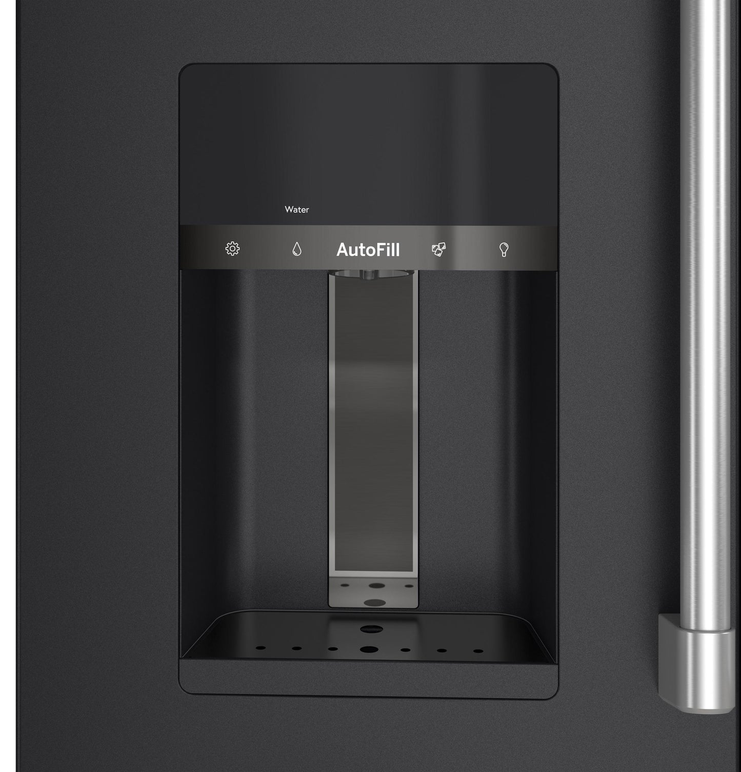 CAFE CXE22DP3PD1 Cafe Energy Star 22.3 Cu. Ft. Smart Counter-depth 4-DO...