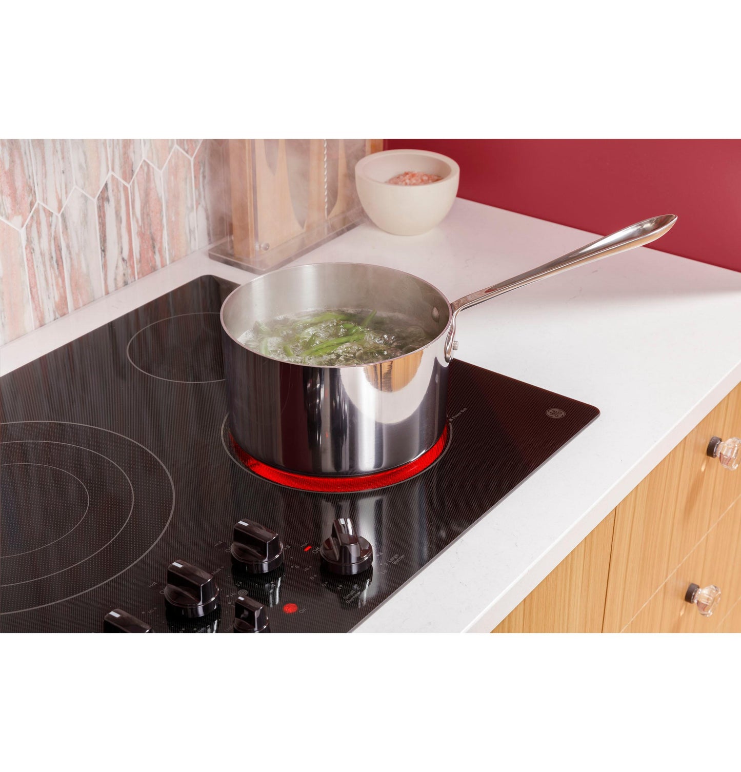 GE APPLIANCES JEP5030DTBB Ge 30"" Built-in Knob Control Electric Cooktop