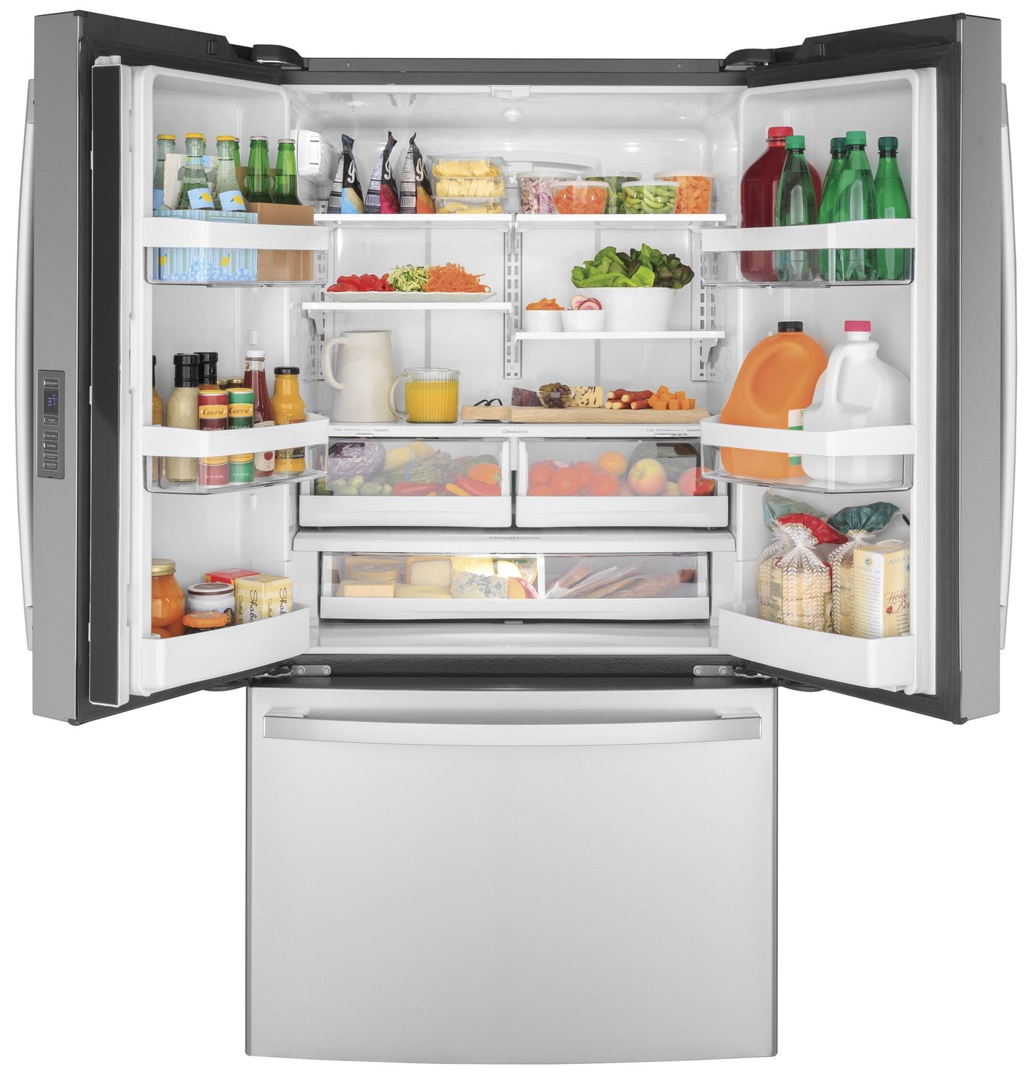 GE APPLIANCES GWE23GYNFS Ge Energy Star 23.1 Cu. Ft. Counter-depth Fingerprint RESISTA...