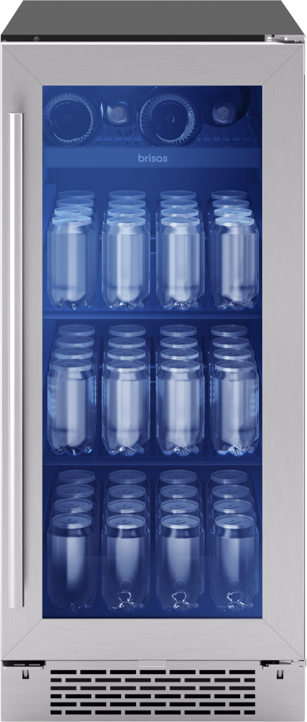 ZEPHYR BBV15C01AG Zephyr Brisas Bev Cooler, 15in Uc, Ss+gls, Rvs, 1z